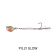 Vexed Bottom Worm Mutsu Jig - 3.5g-30g