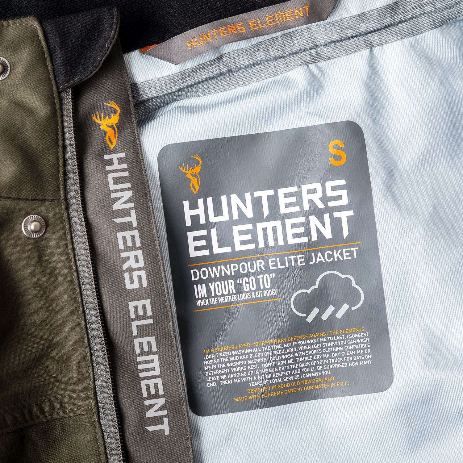 Hunters element downpour elite jacket on sale