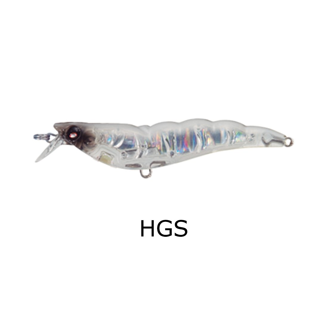 Yo-Zuri Crystal 3d Shrimp Slow Sinking Jerkbait Minnow 70mm Lure LSAC Glow  for sale online