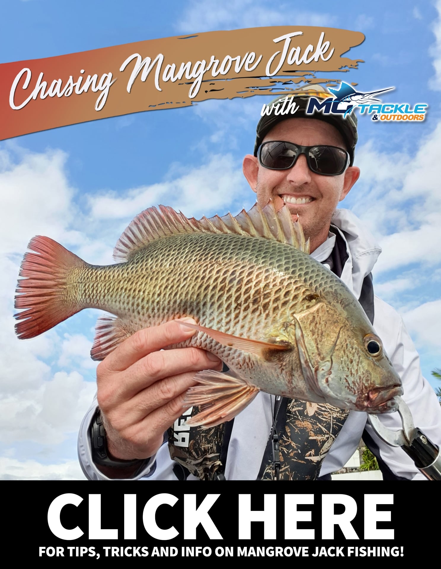 Chasing Mangrove Jack with Motackle & Outdoors
