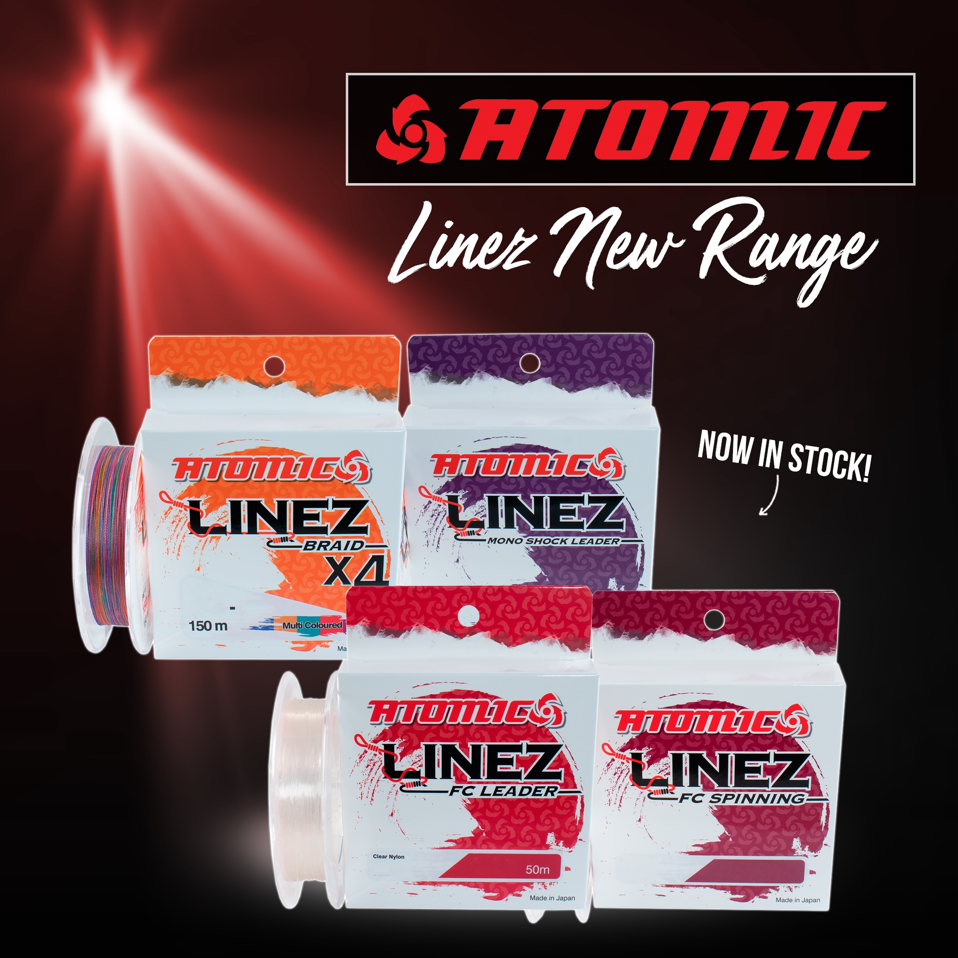 New - Atomic Linez Range
