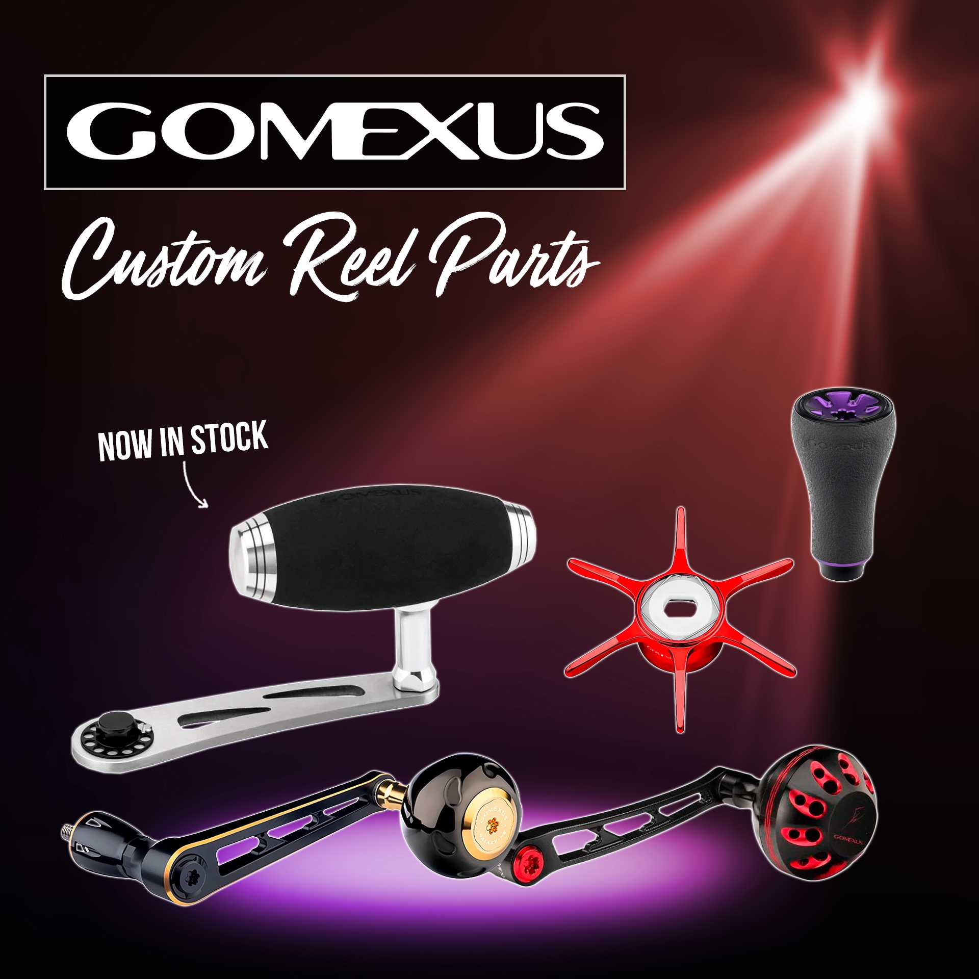 New - Gomexus Custom Reel Parts