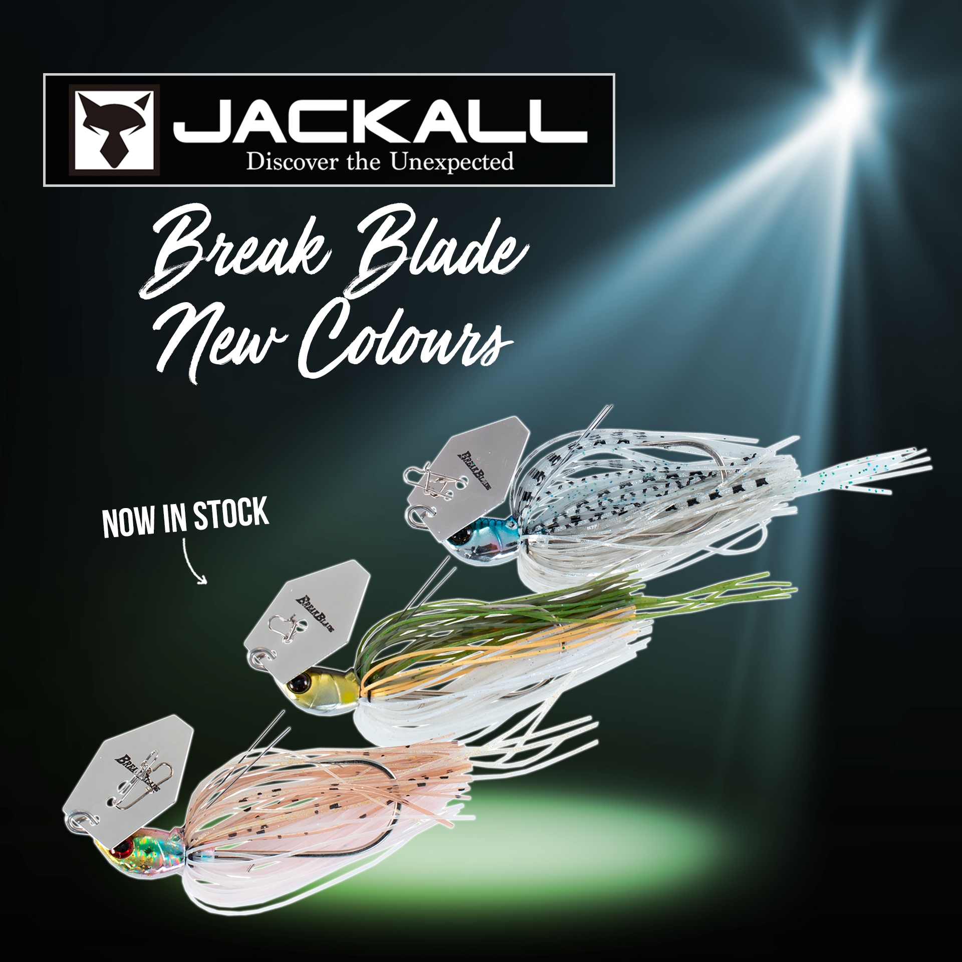 New Colours - JACKALL BREAK BLADE CHATTERBAIT
