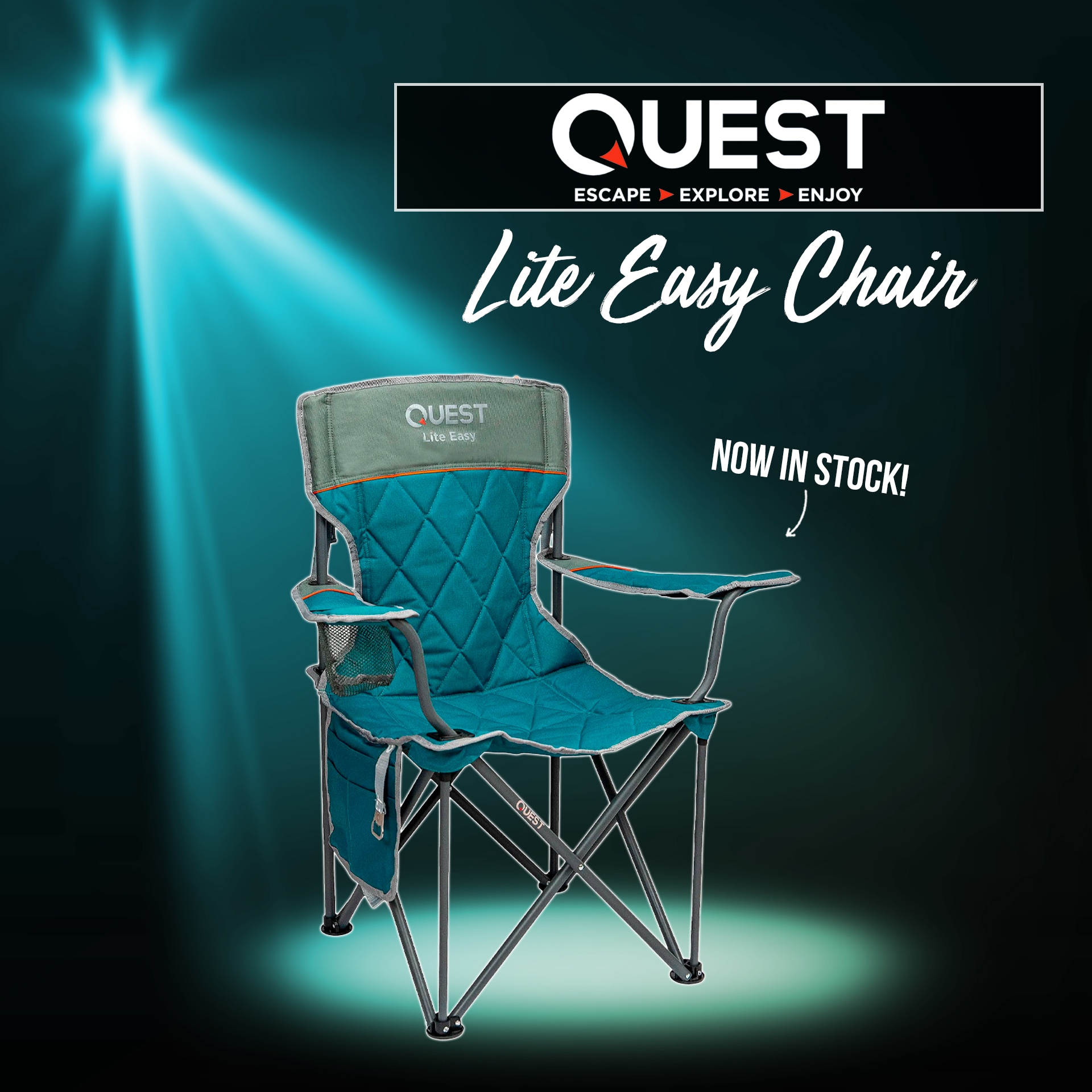 New - QUEST LITE EASY CHAIR