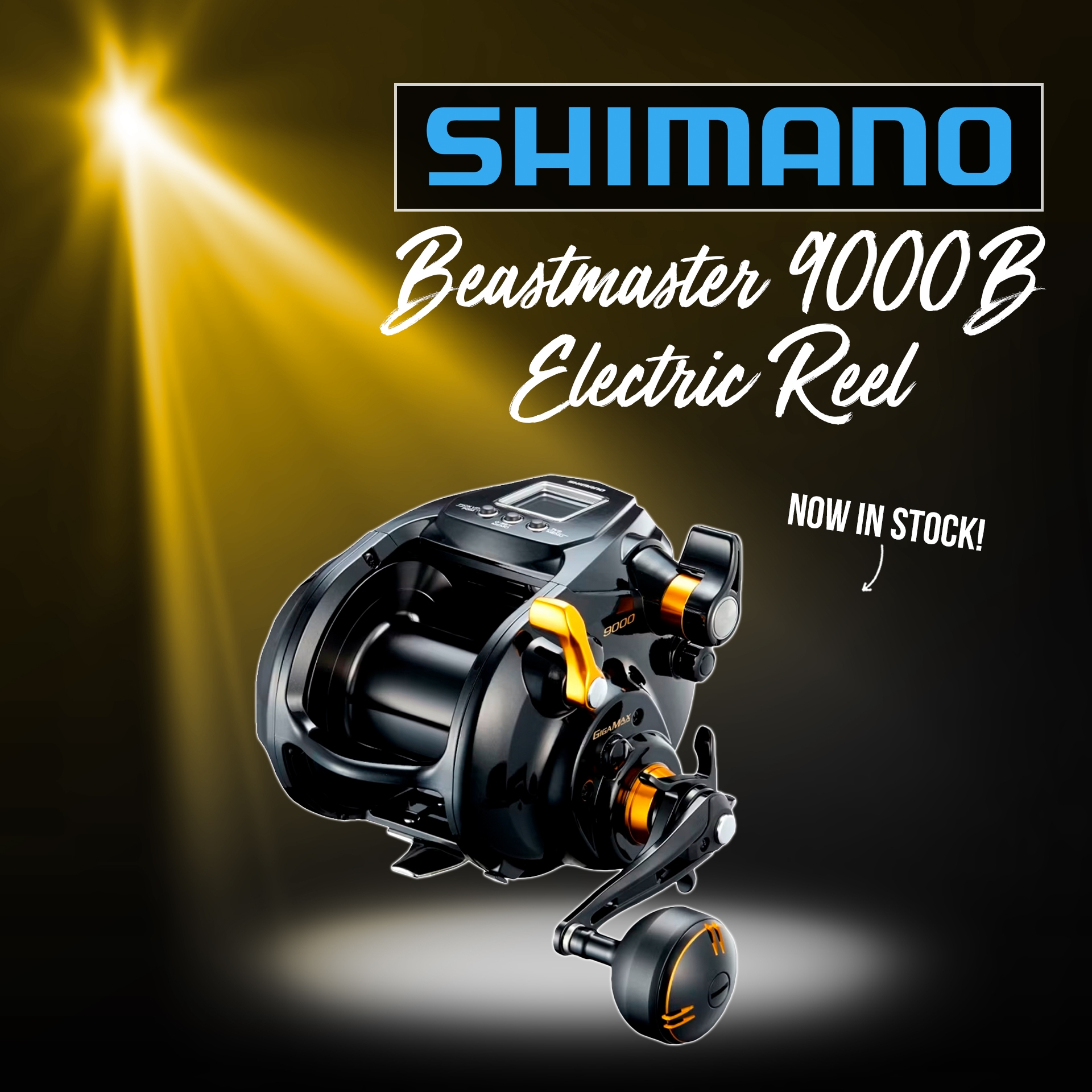 New - SHIMANO BEASTMASTER 9000B ELECTRIC REEL