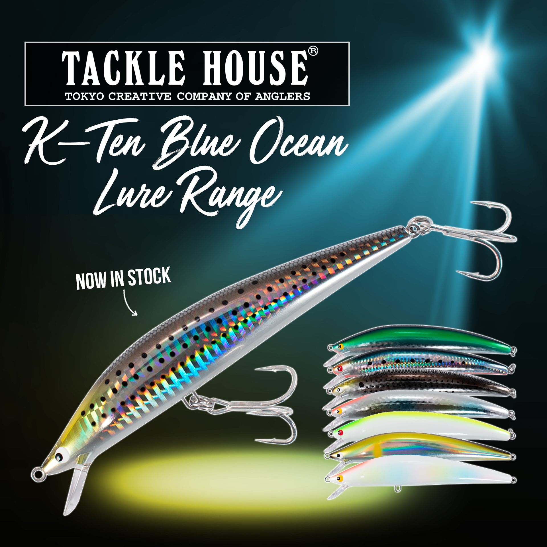 New - Tackle House K-Ten Blue Ocean Lures