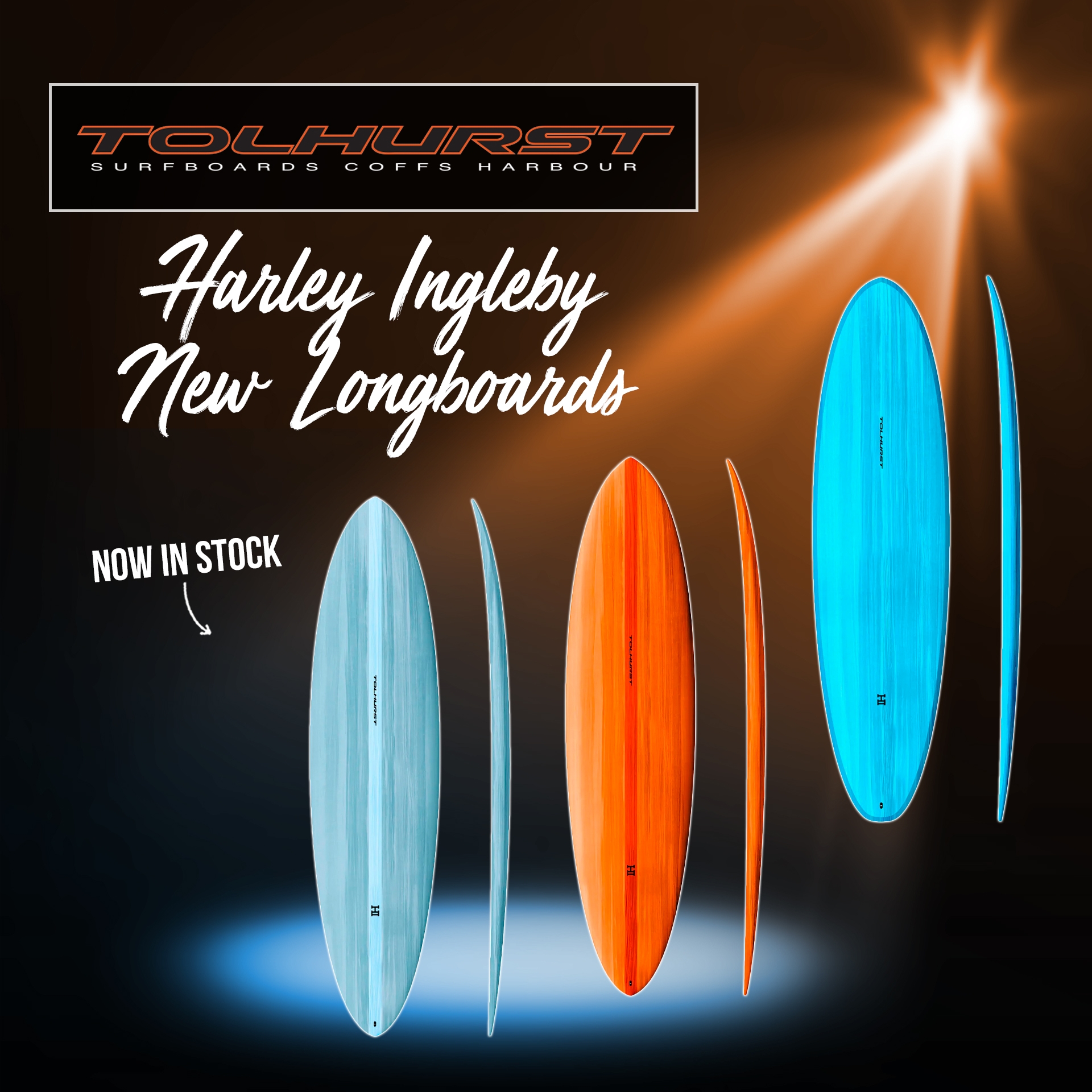 New - Tolhurst Harley Ingleby Longboards