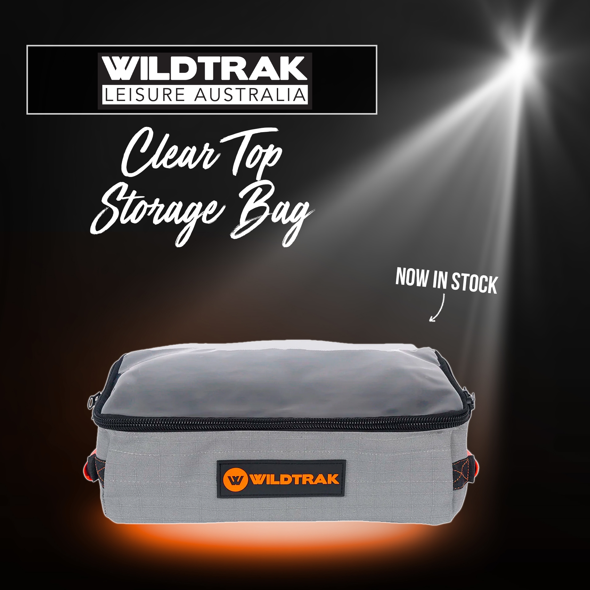 New - WILDTRAK CLEAR TOP STORAGE BAG