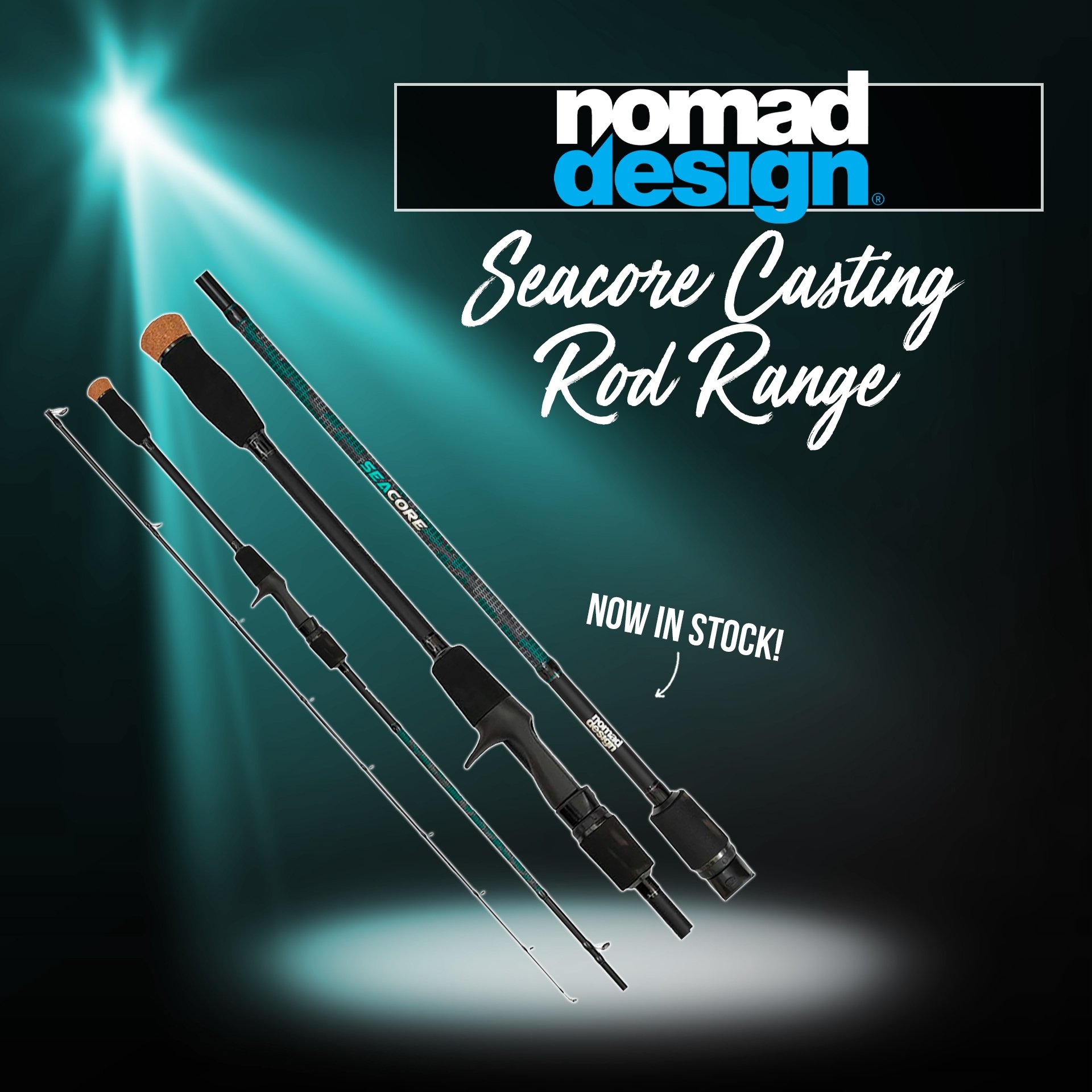 New - Nomad Design Seacore Casting Rod
