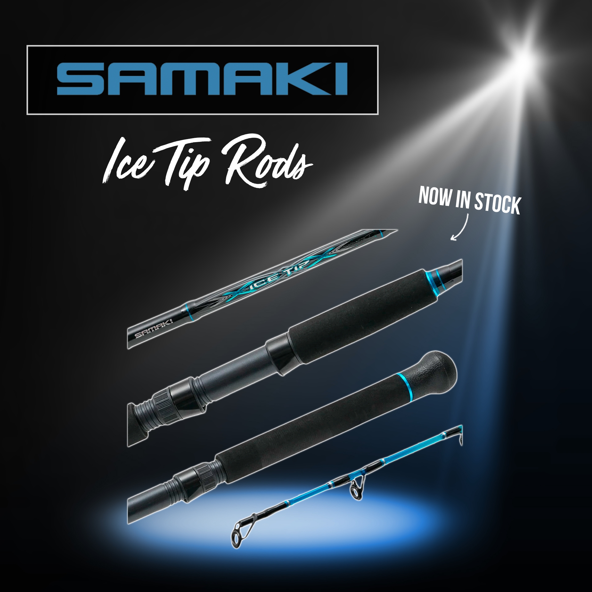 New - SAMAKI ICE TIP ROD