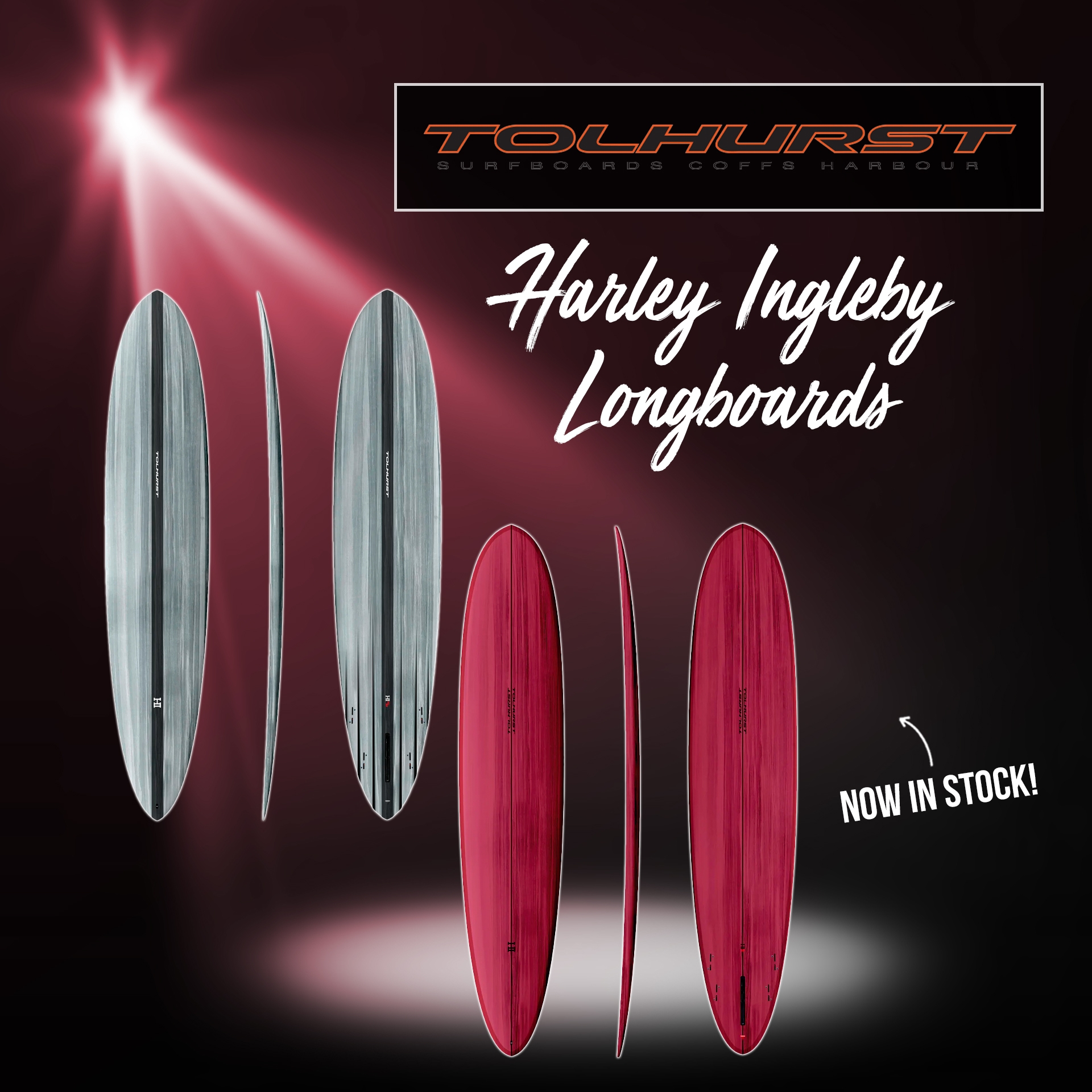 New - Tolhurst Harley Ingleby Longboards