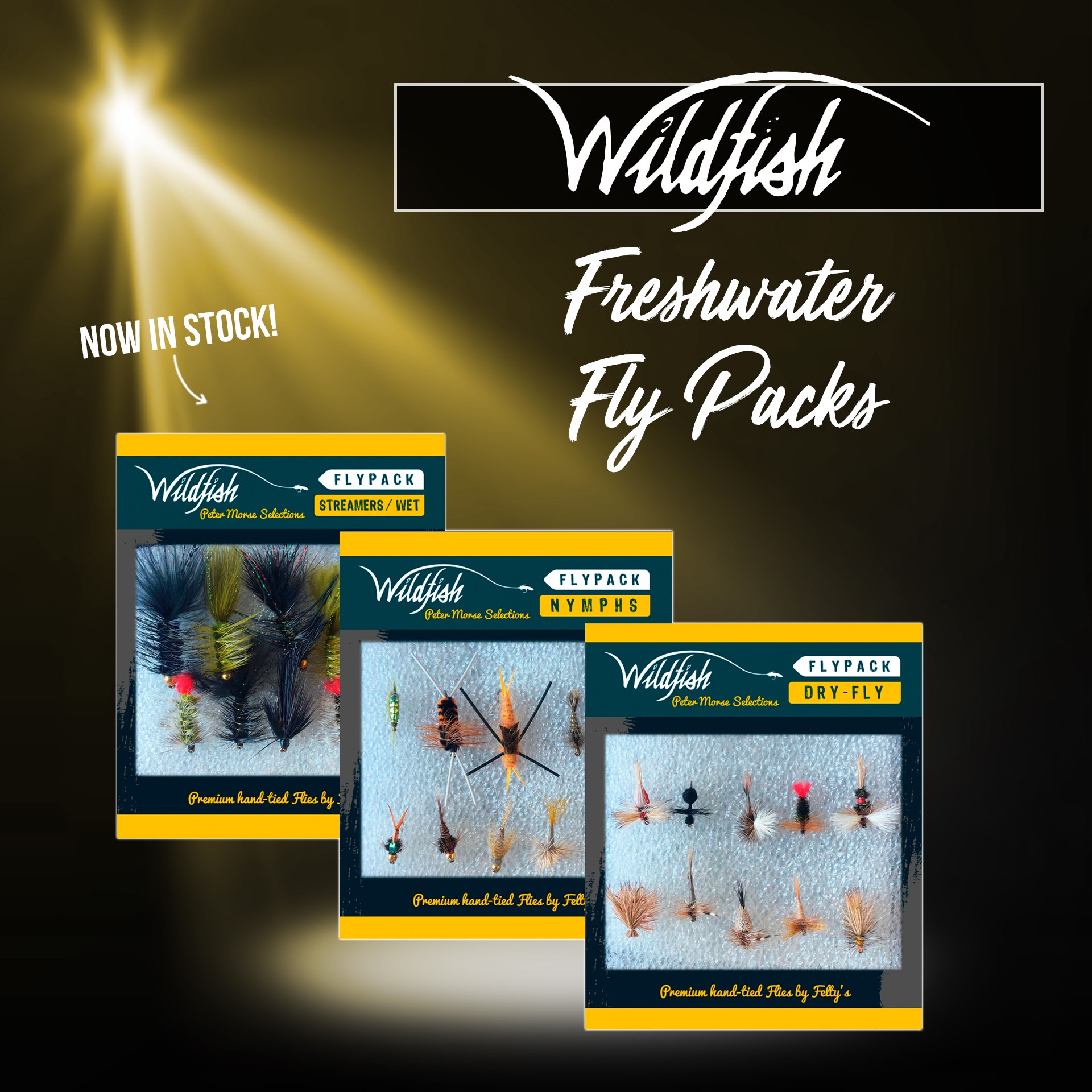 New - WILDFISH FRESHWATER FLY PACK