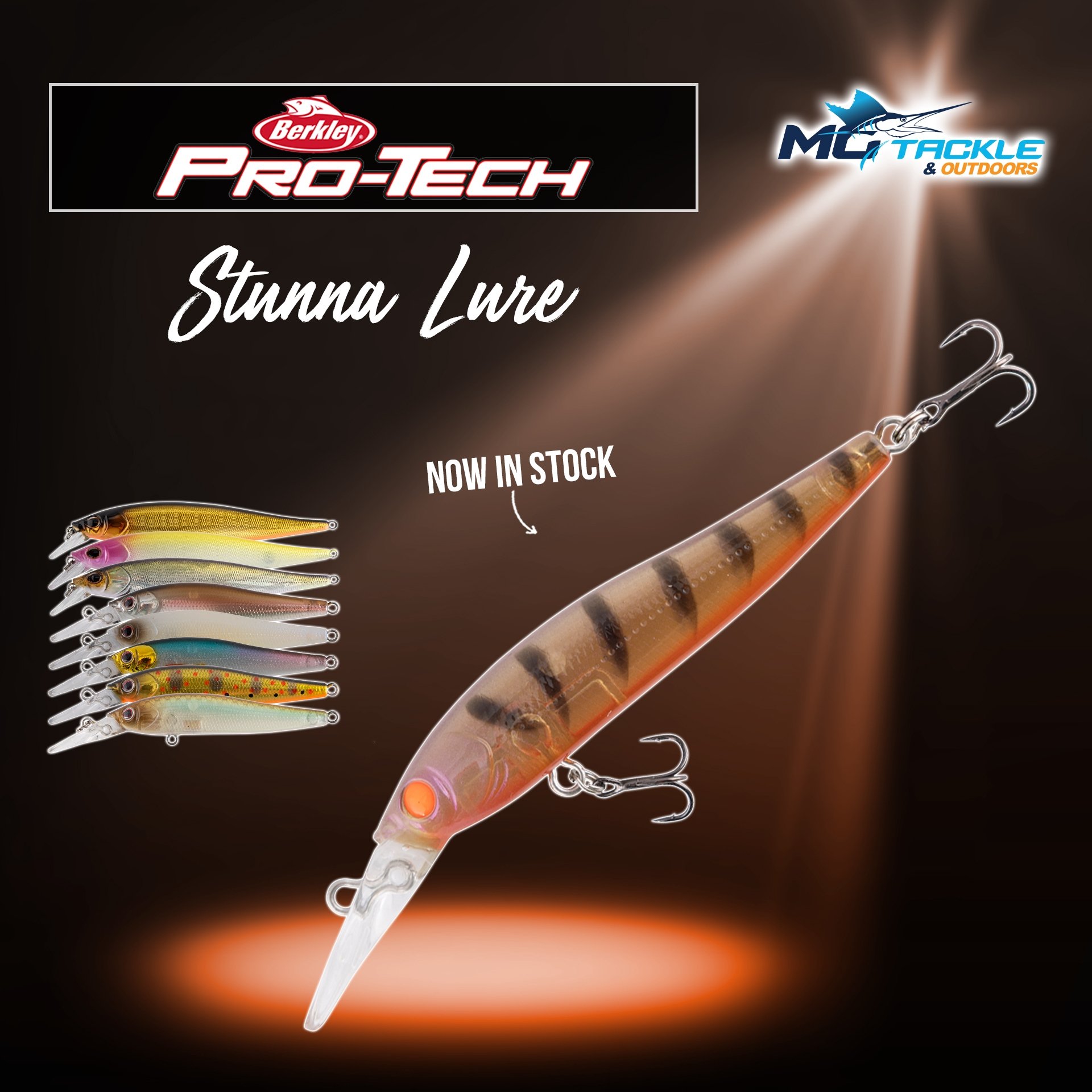 New - BERKLEY PRO-TECH STUNNA LURE