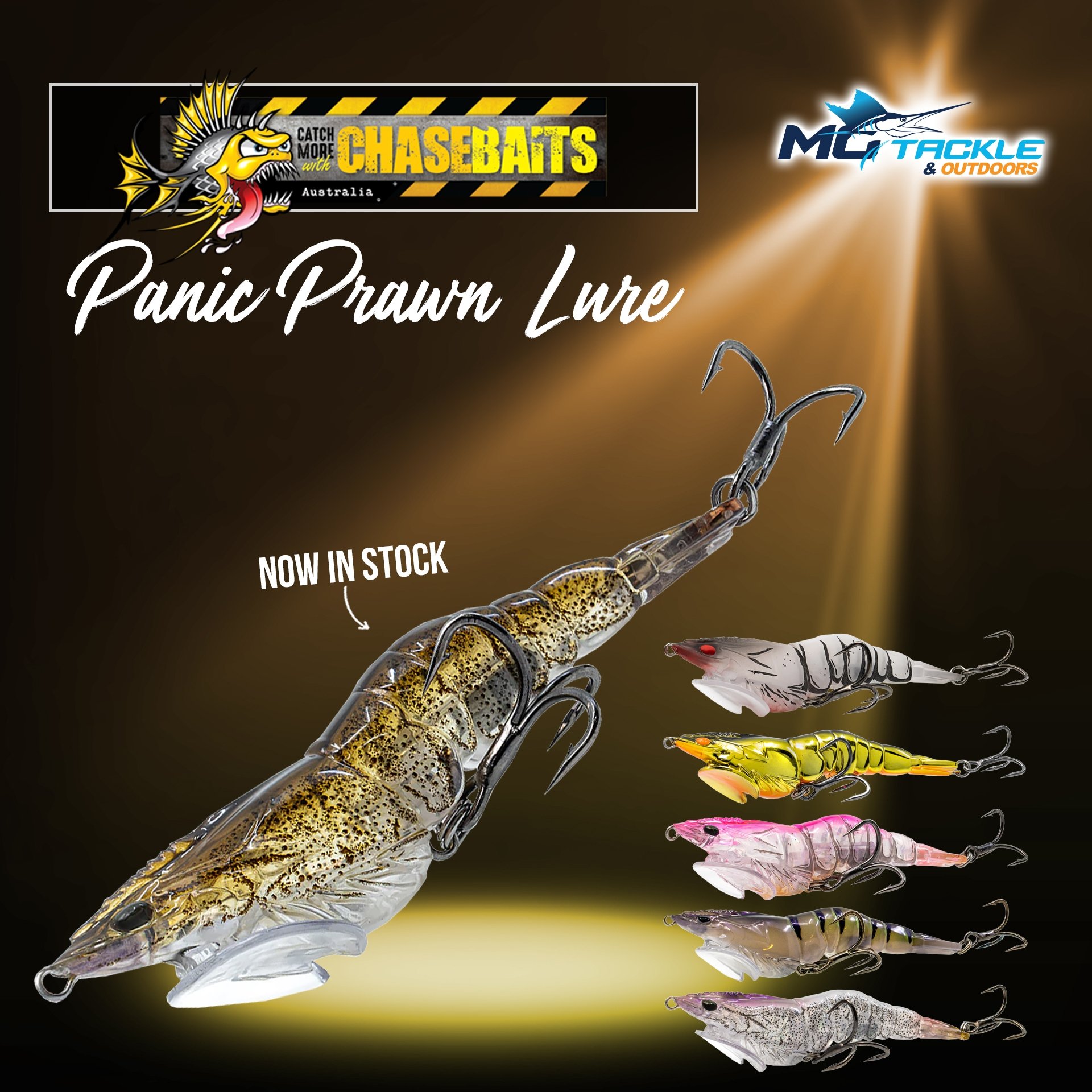 New - Chasebaits Panic Prawn Lure