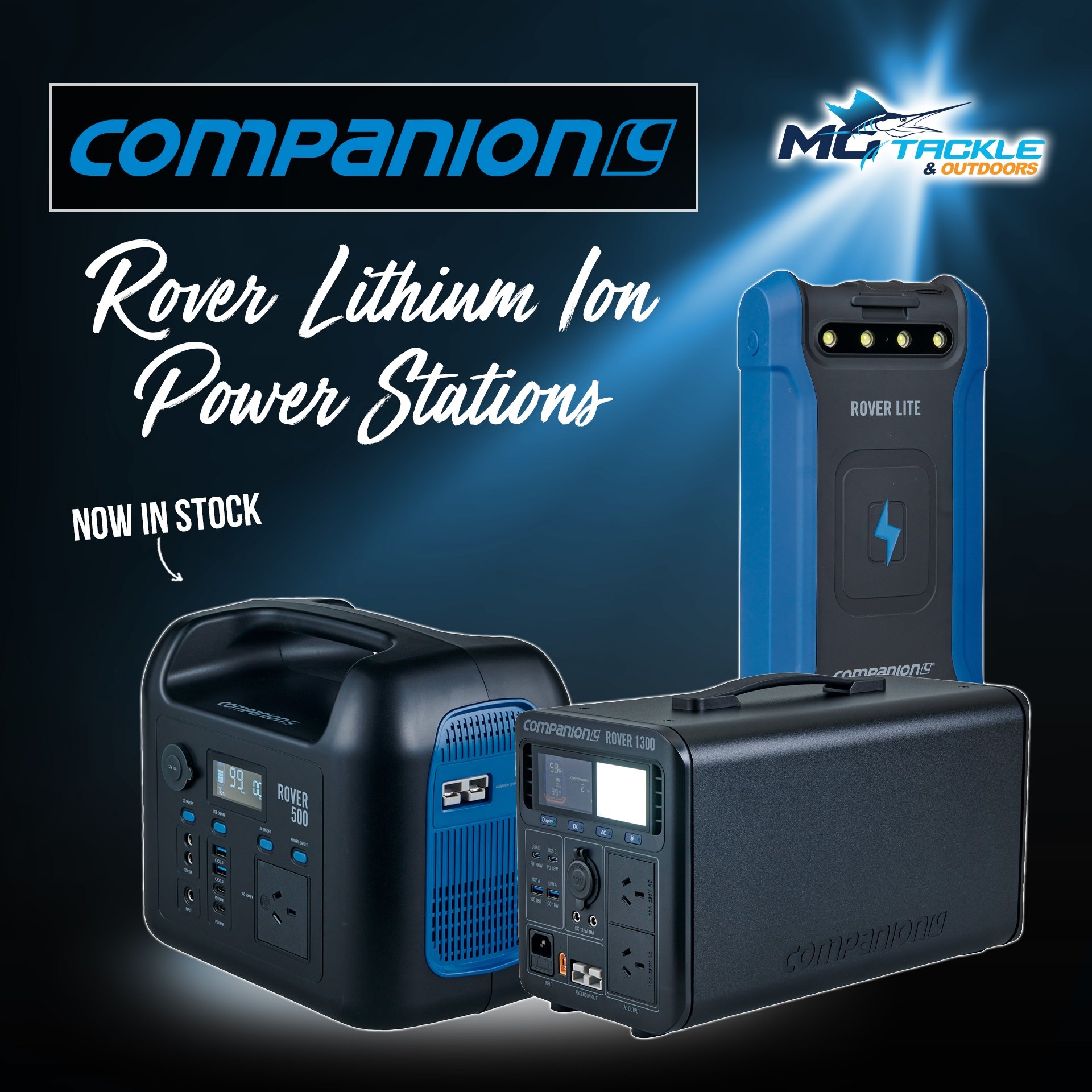 New - Companion Lithium Ion Power Stations