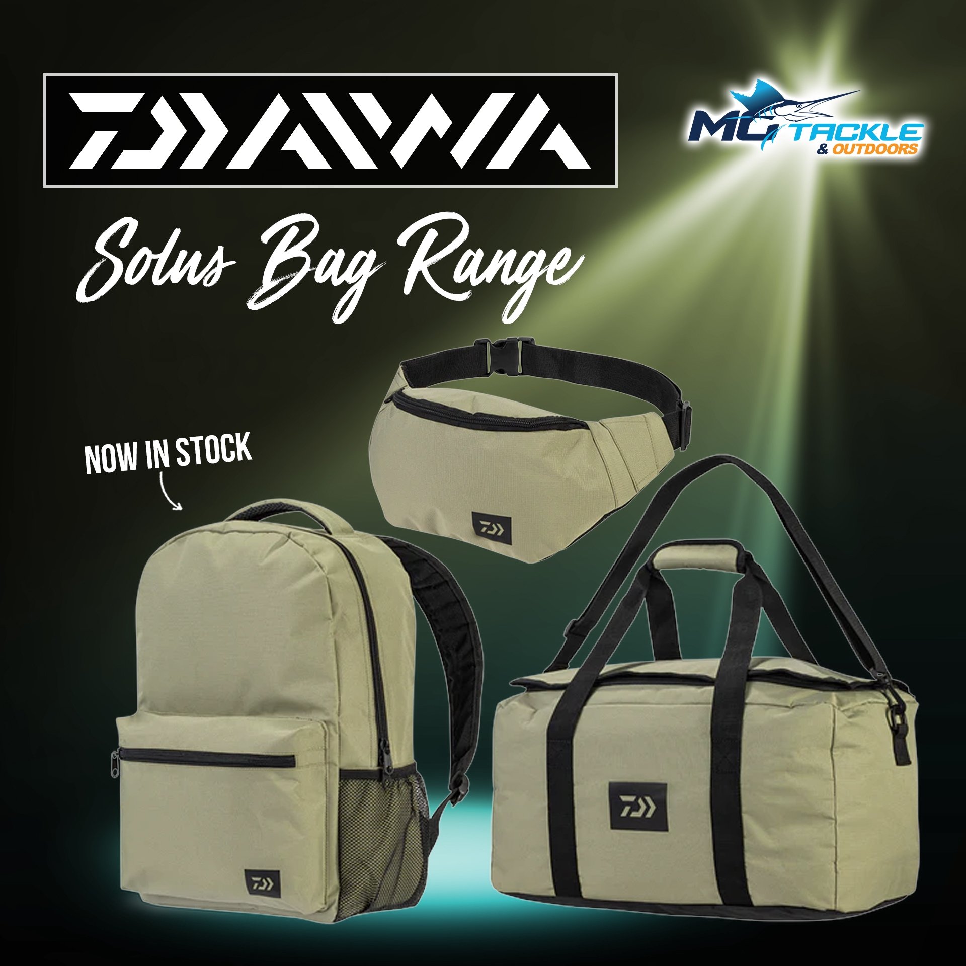 New - Daiwa Solus Bag Range