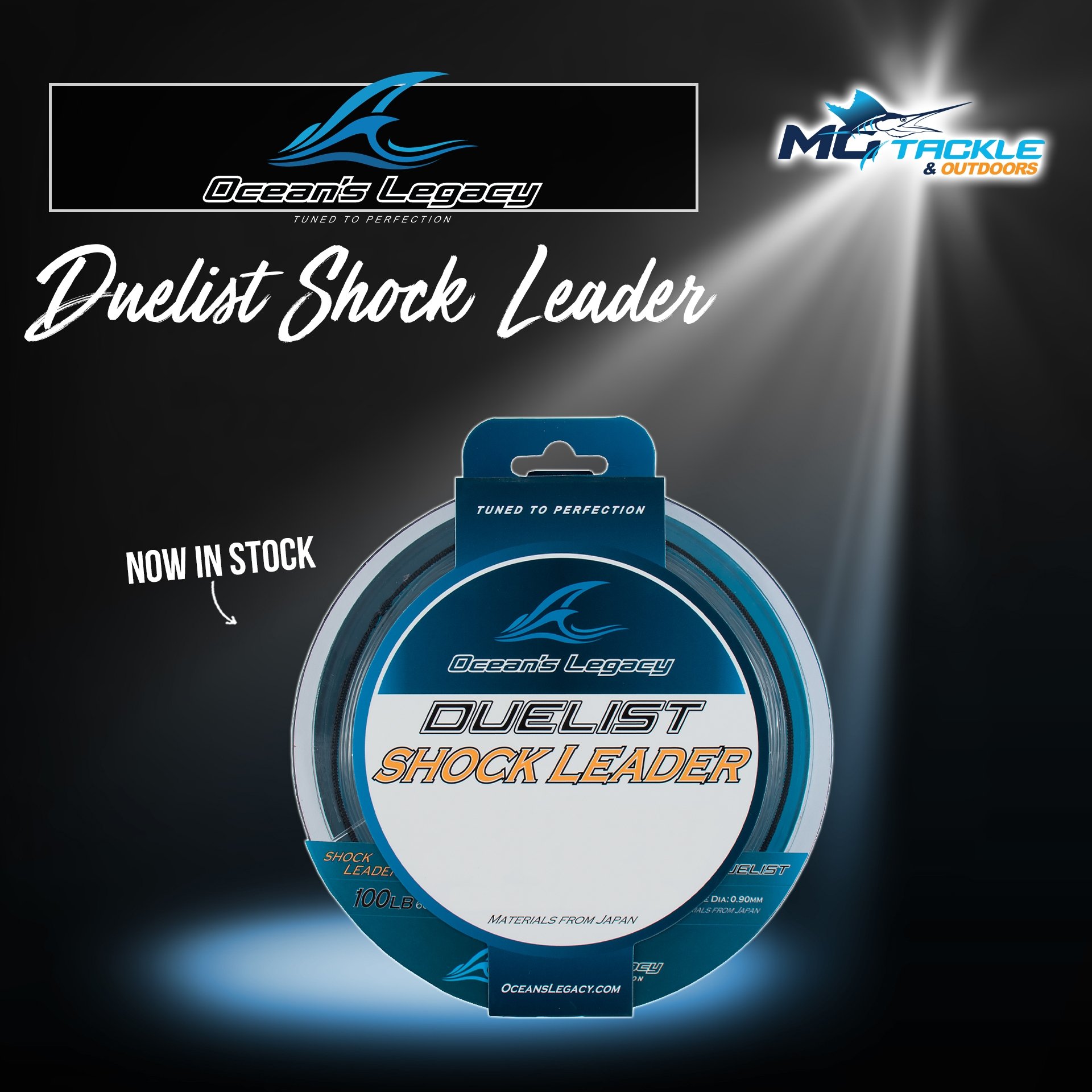 New - OCEANS LEGACY DUELIST SHOCK LEADER