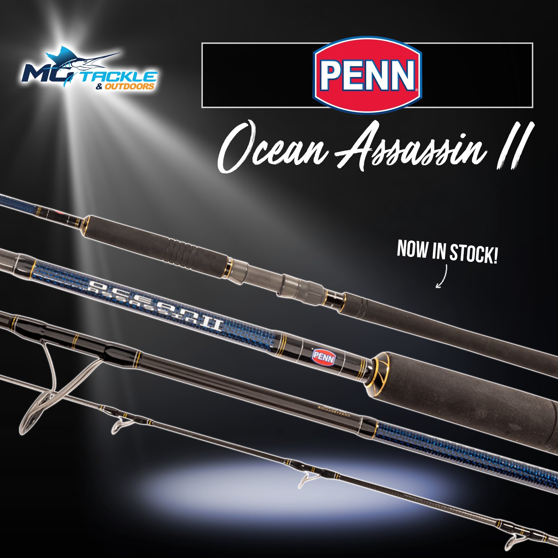 New - PENN OCEAN ASSASSIN II ROD