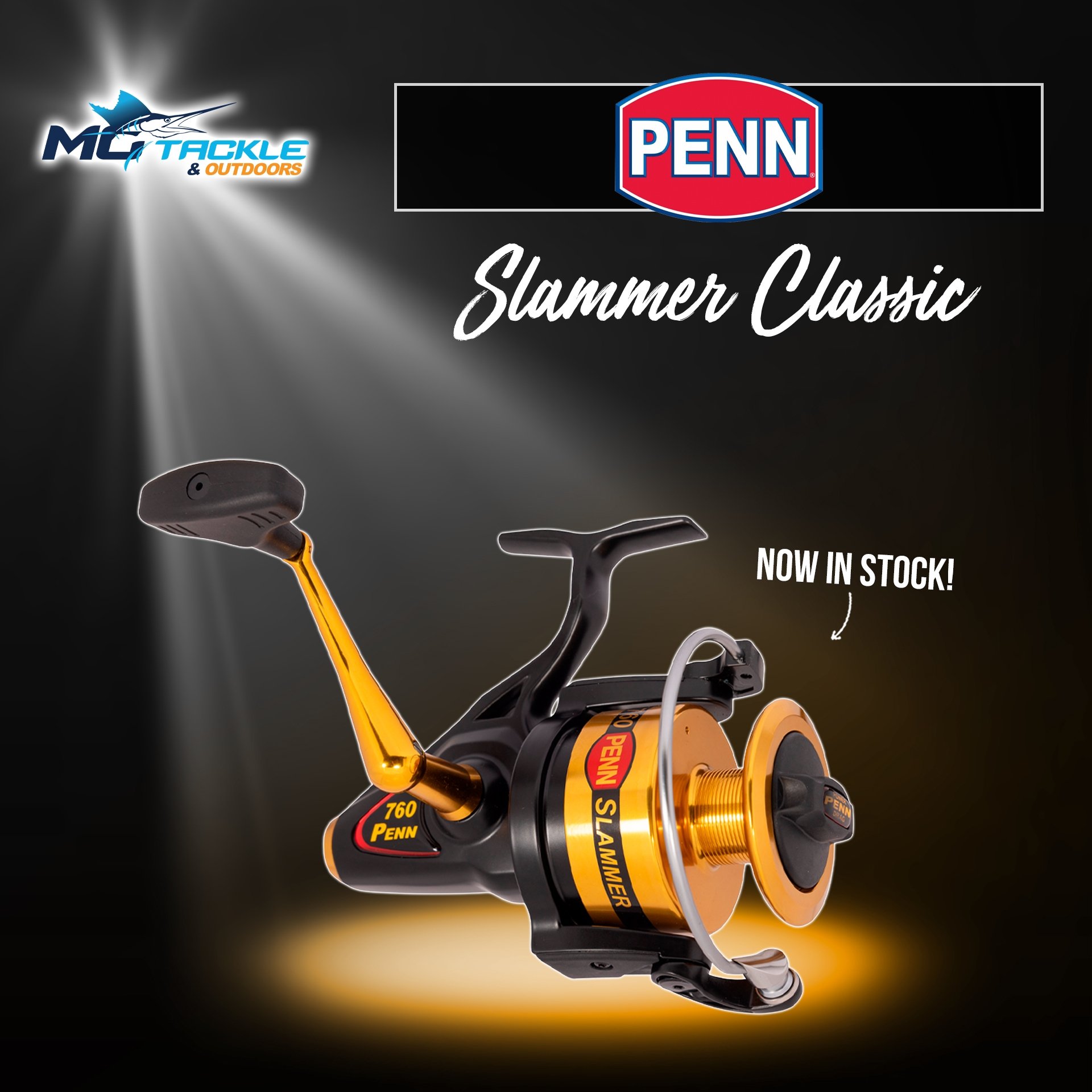 New - PENN SLAMMER CLASSIC SPIN REEL