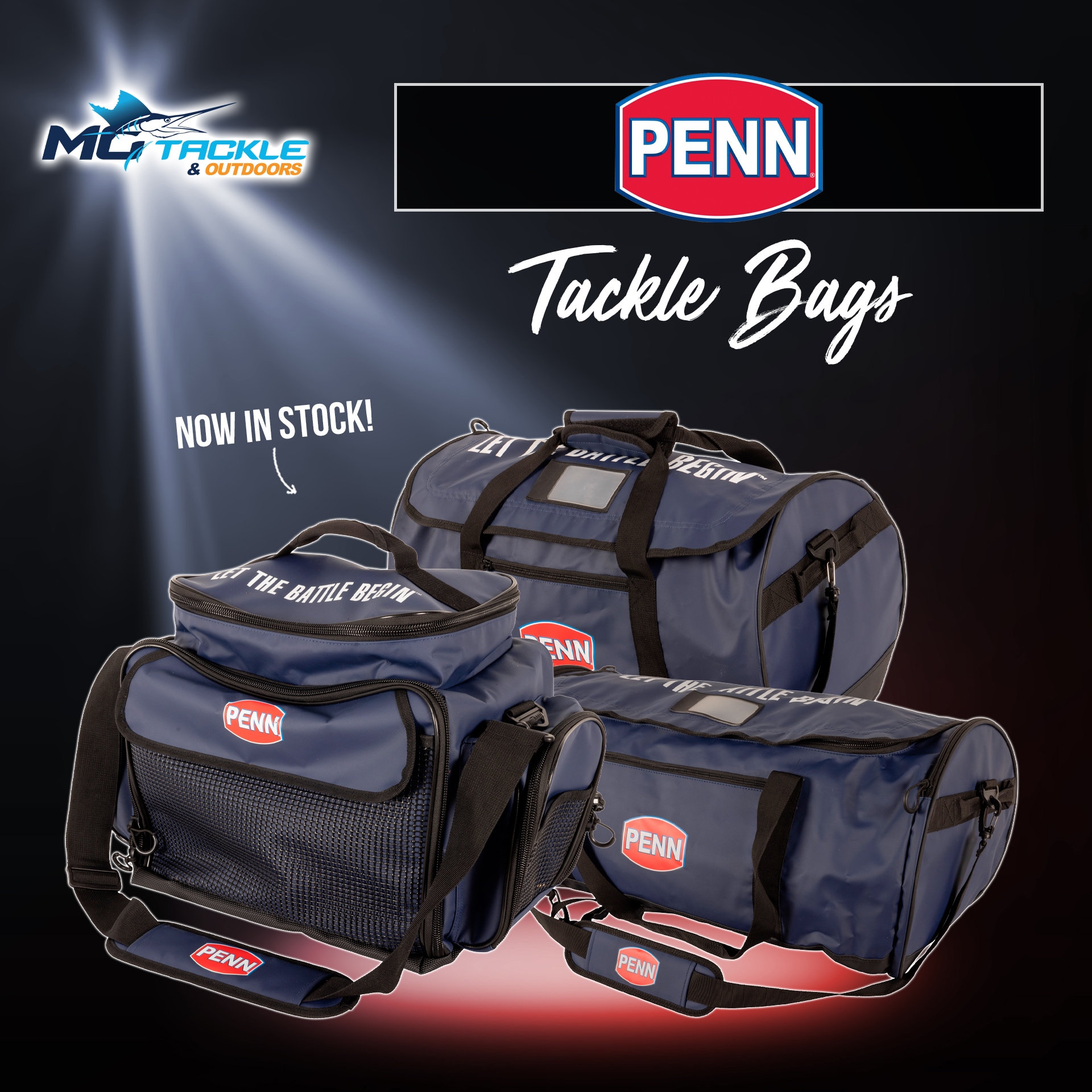 New - Penn Tackle Bags