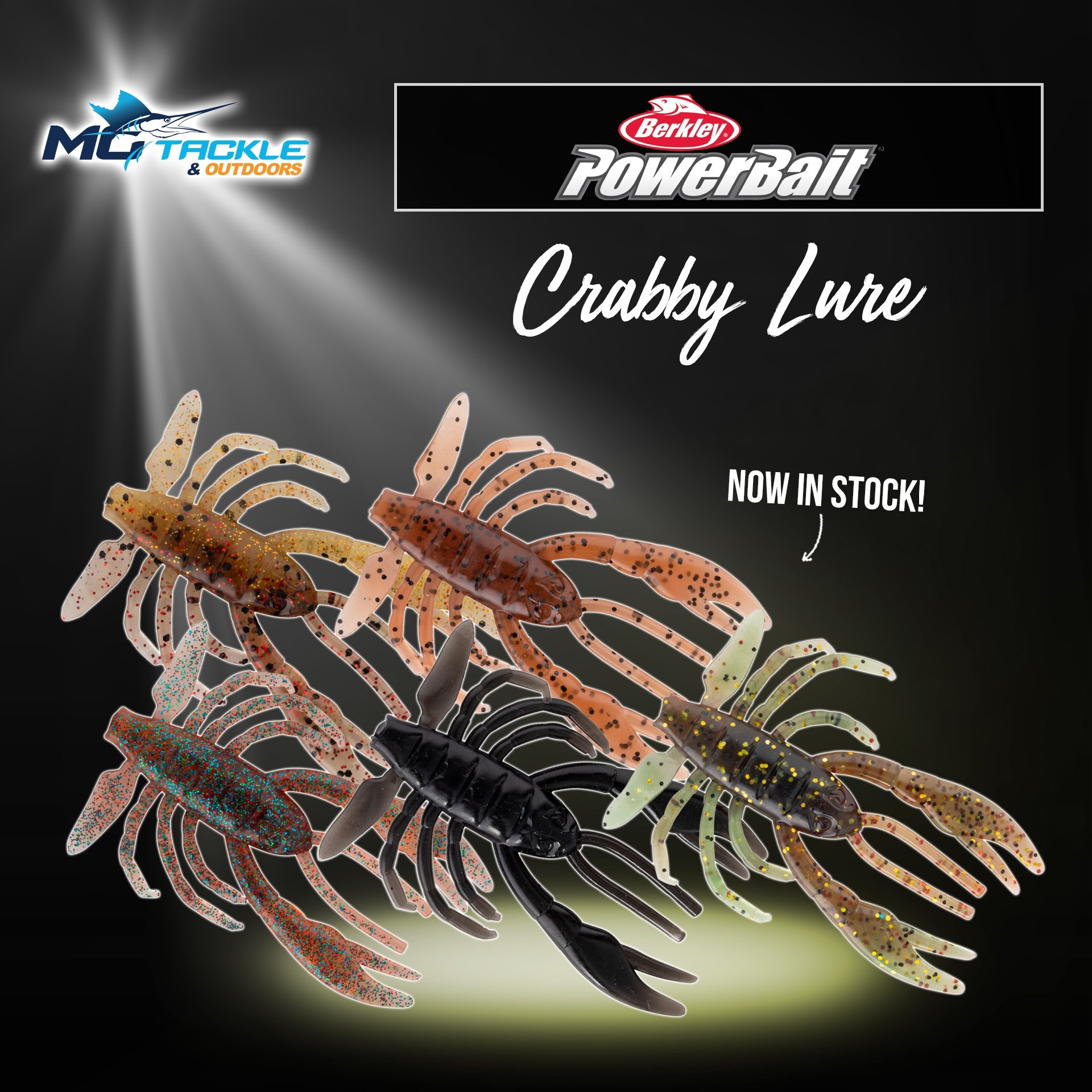 New - BERKLEY POWERBAIT CRABBY LURE