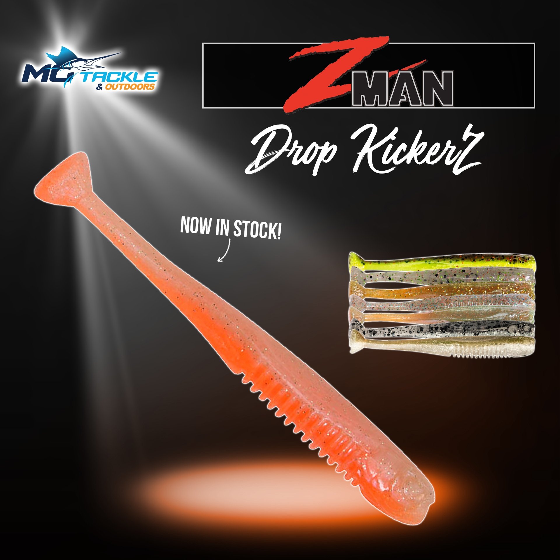 New - Z-MAN DROP KICKERZ LURE