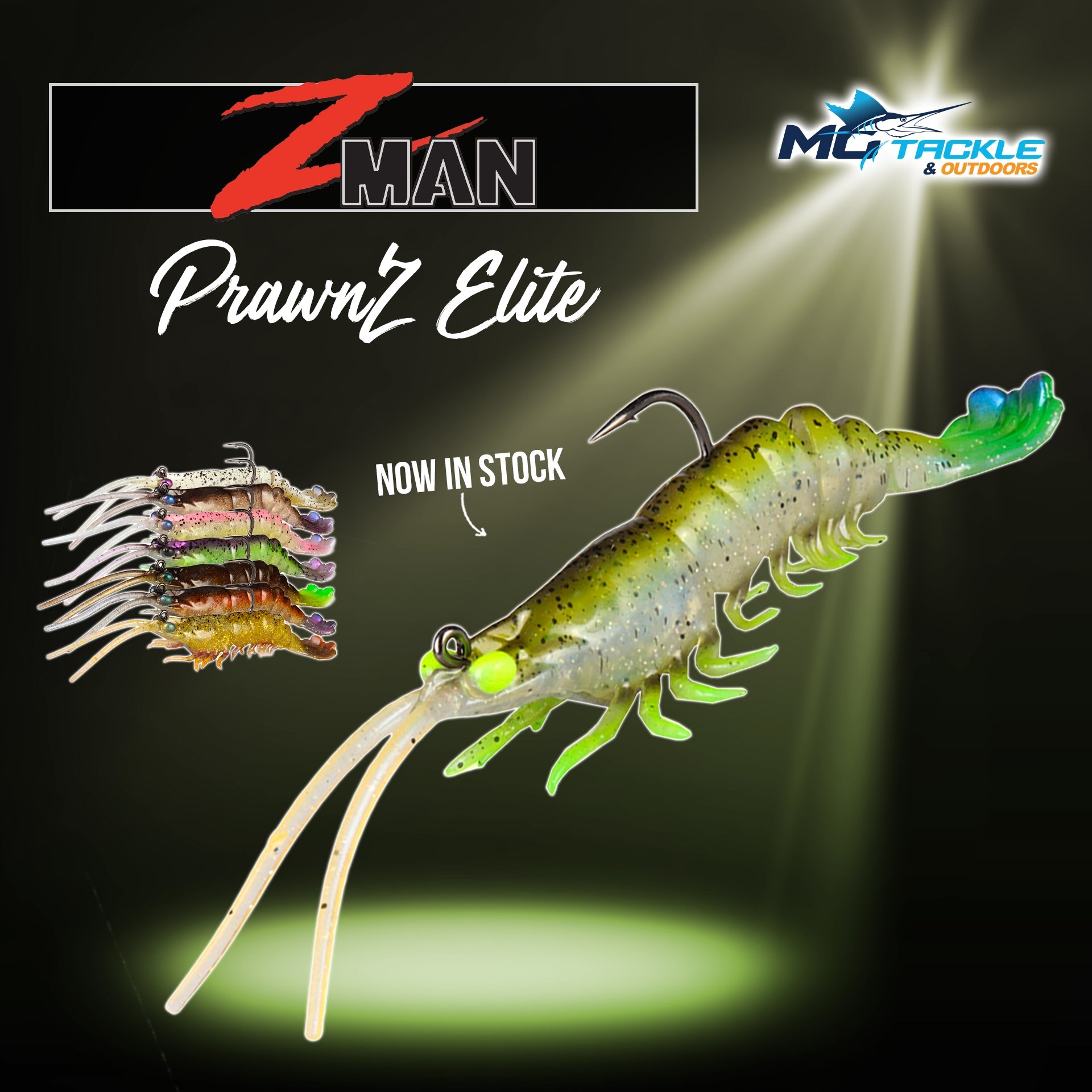 New - Z-MAN PRAWNZ ELITE LURE