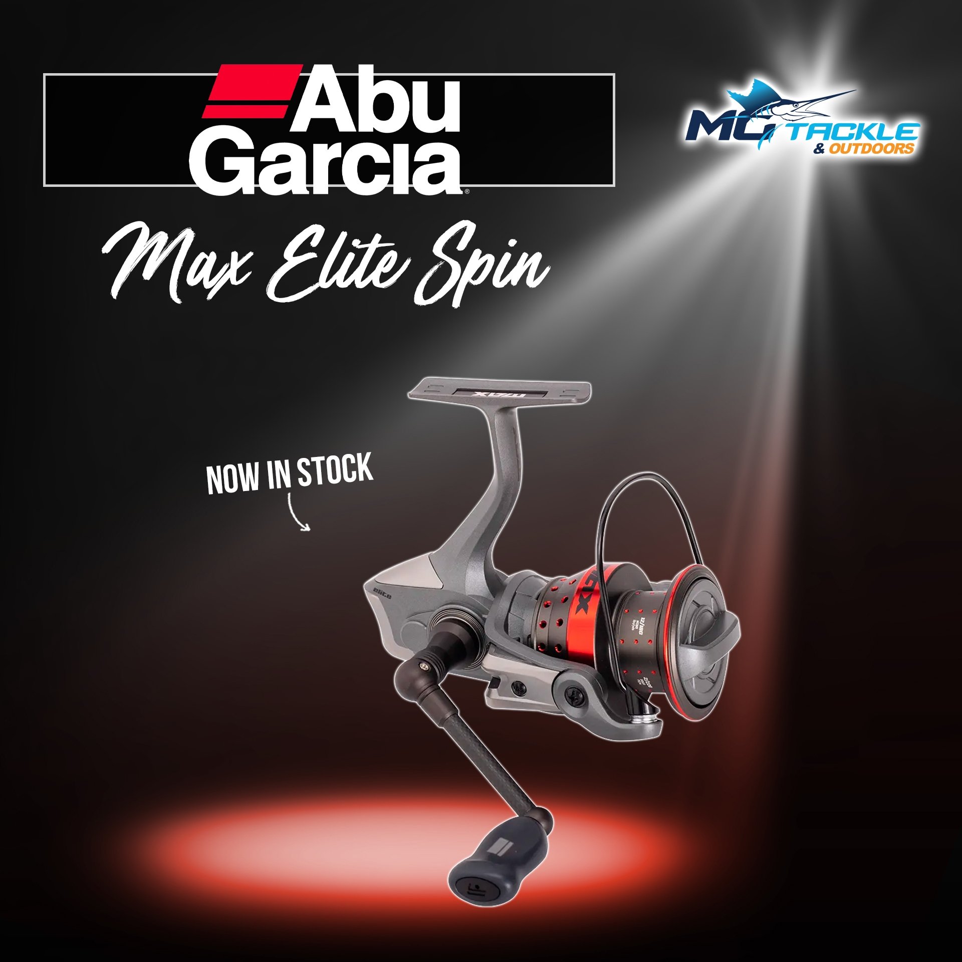 New - ABU GARCIA MAX ELITE SPIN REEL