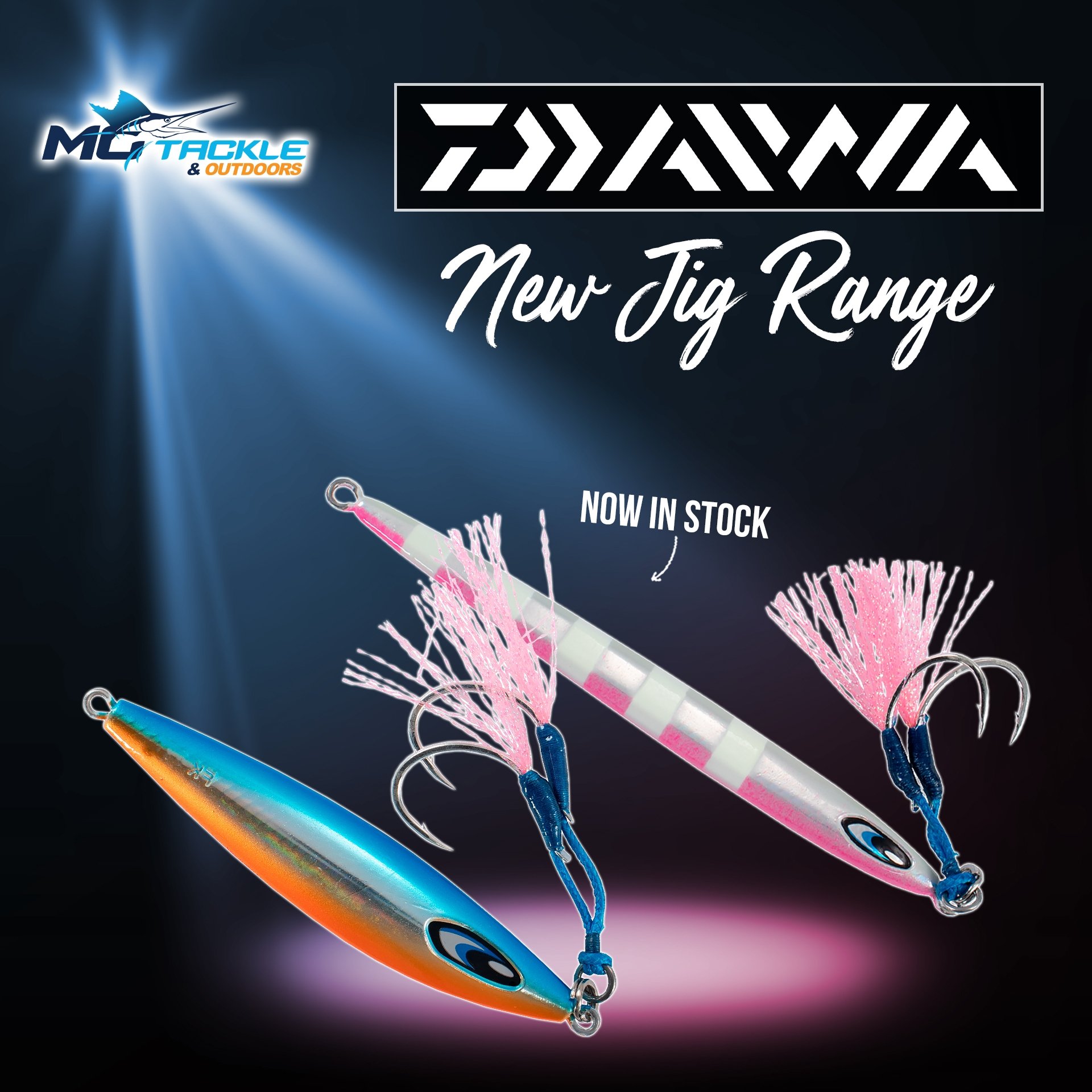 New - Daiwa Jig Range