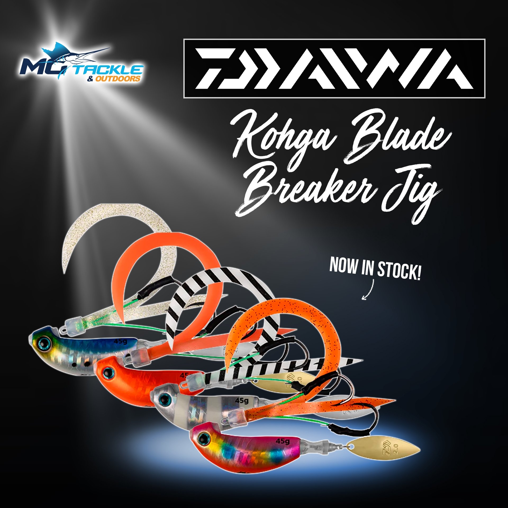 New - DAIWA KOHGA BLADE BREAKER JIG