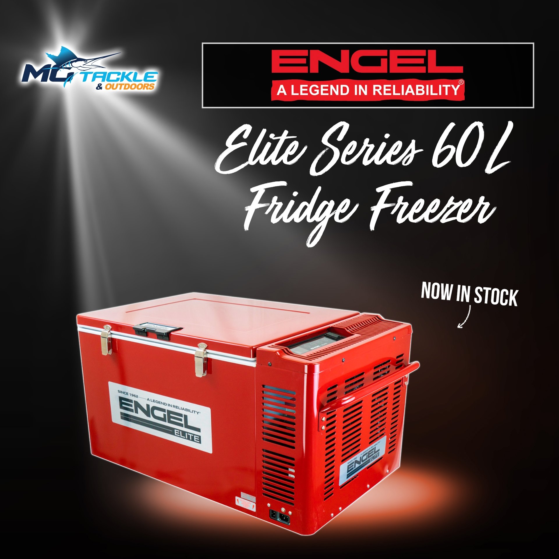 New - ENGEL ELITE SERIES 60L FRIDGE / FREEZER