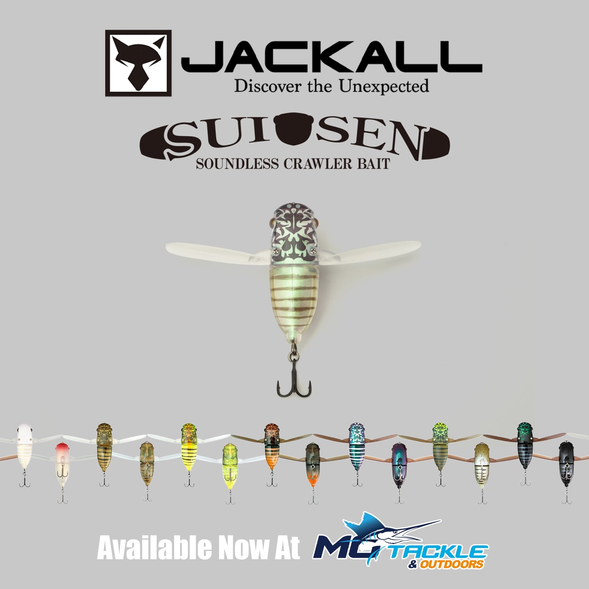 New - JACKALL SUISEN CICADA LURE