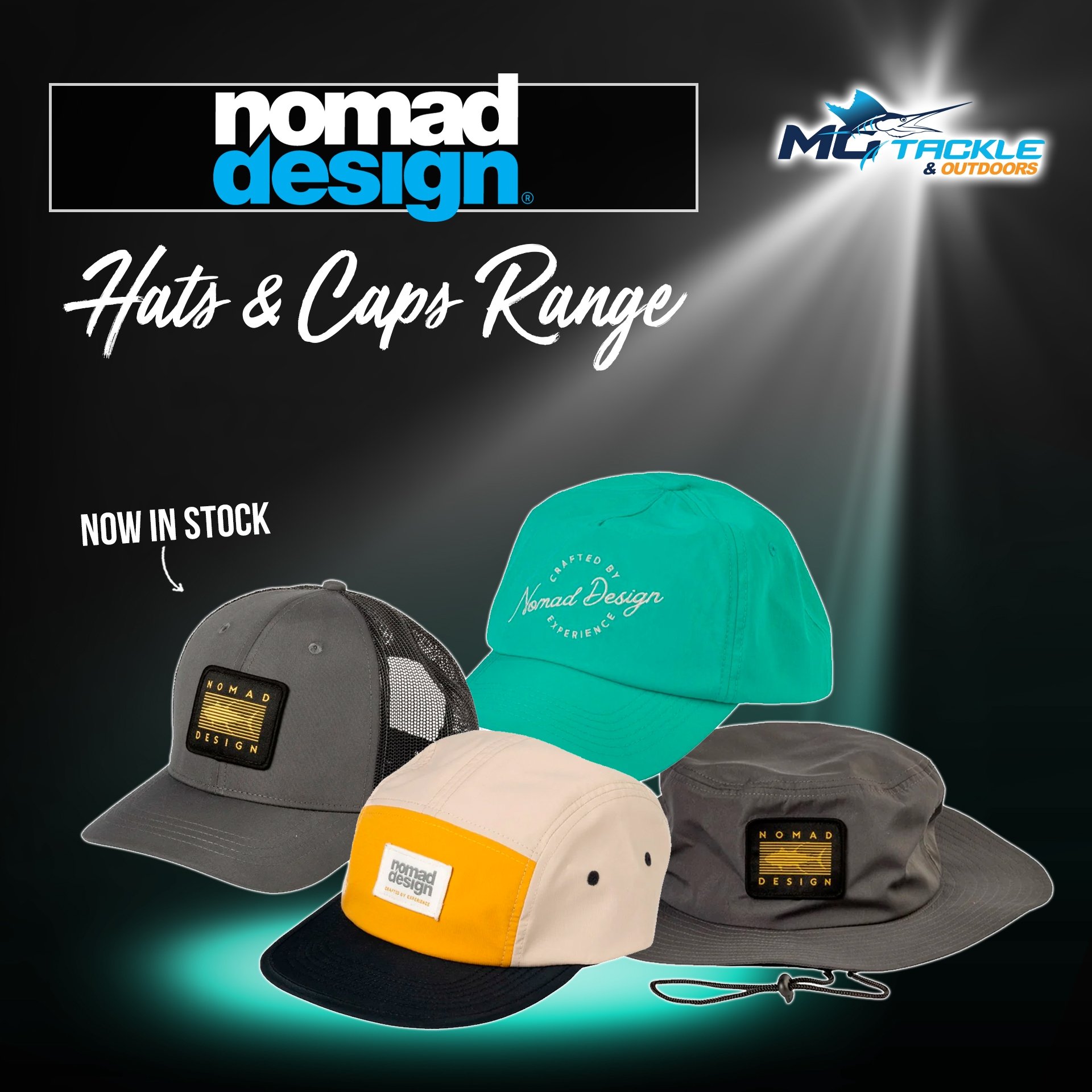 New - Nomad Design Hats & Caps