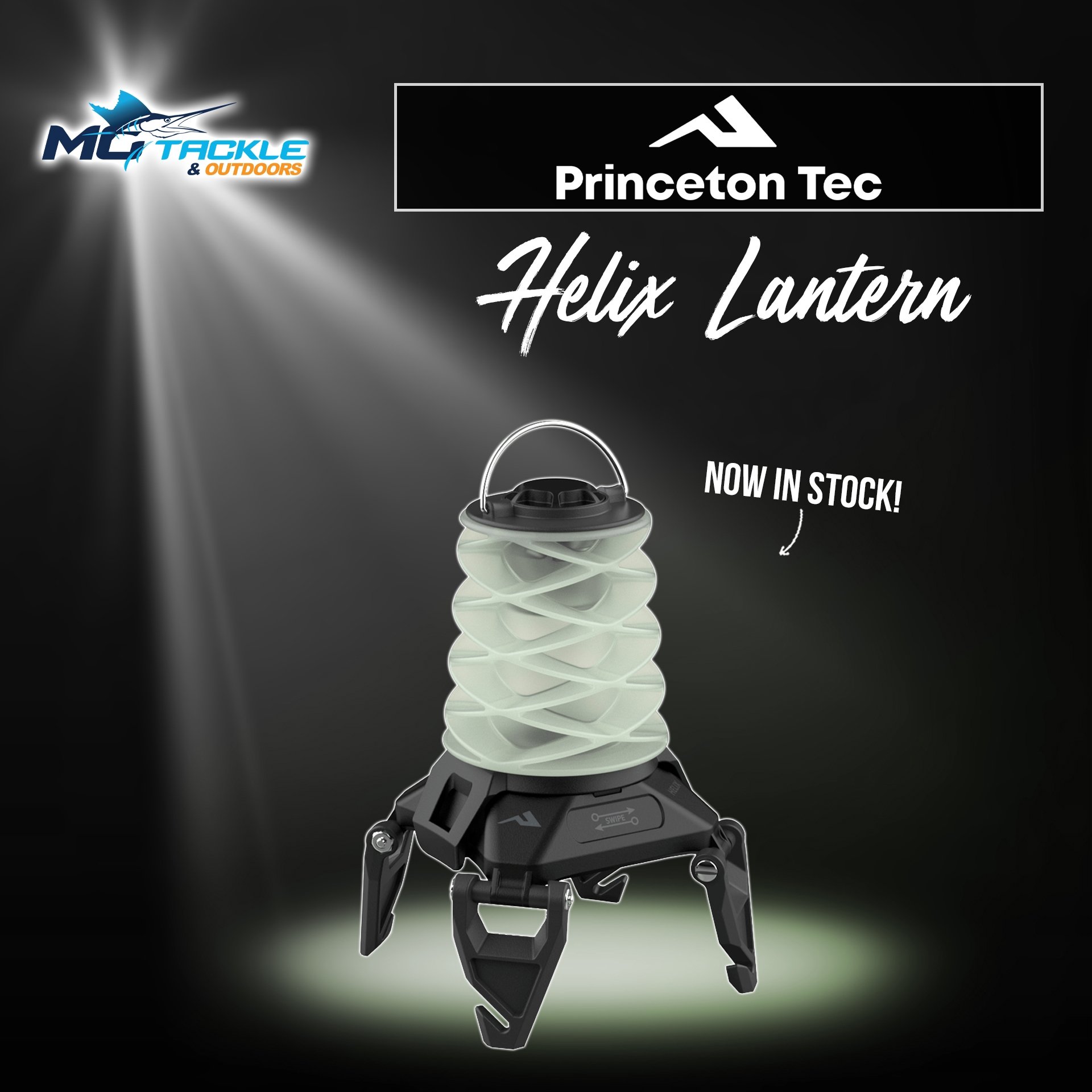 New - PRINCETON TEC HELIX RECHARGEABLE LANTERN