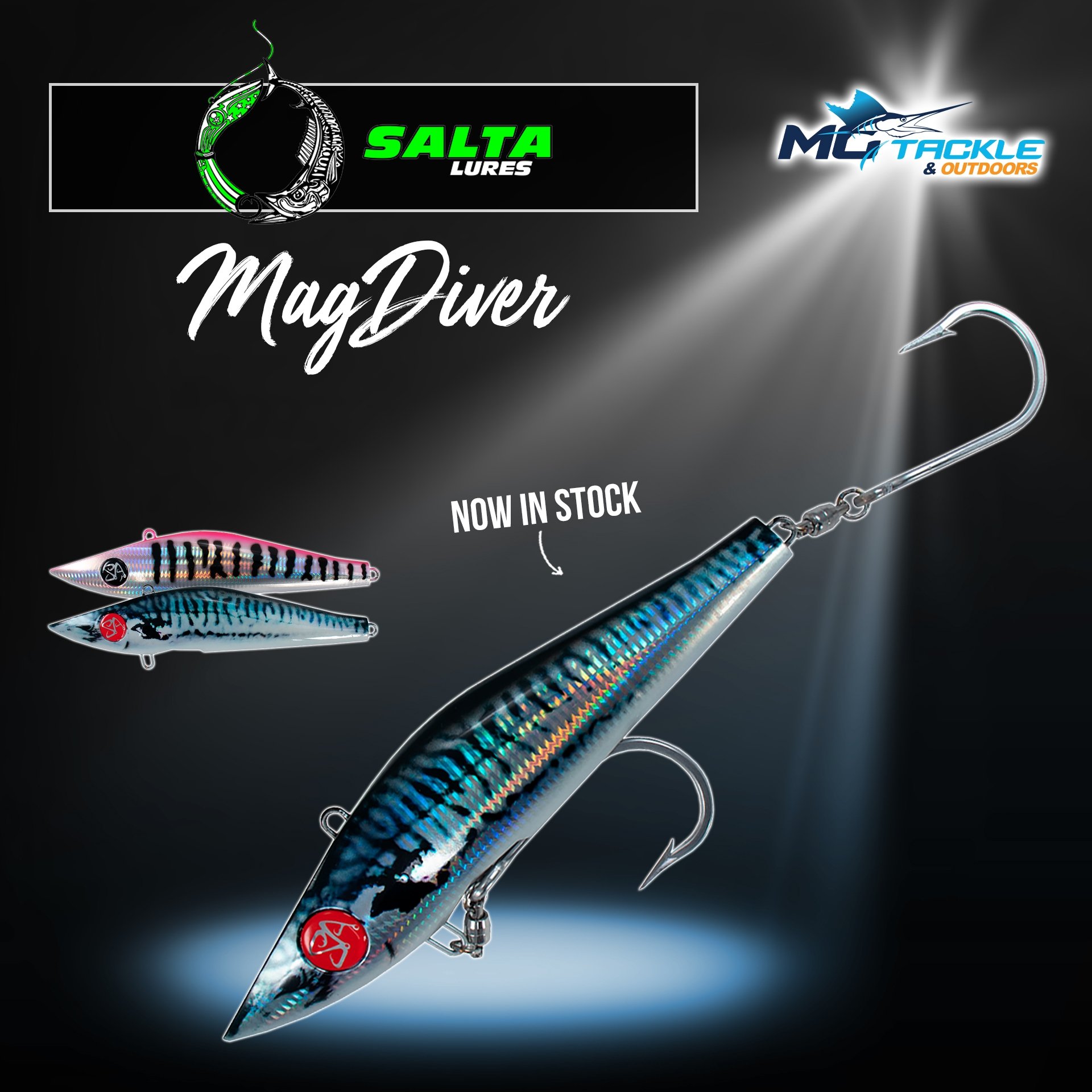 New - SALTA MAGDIVER LURE