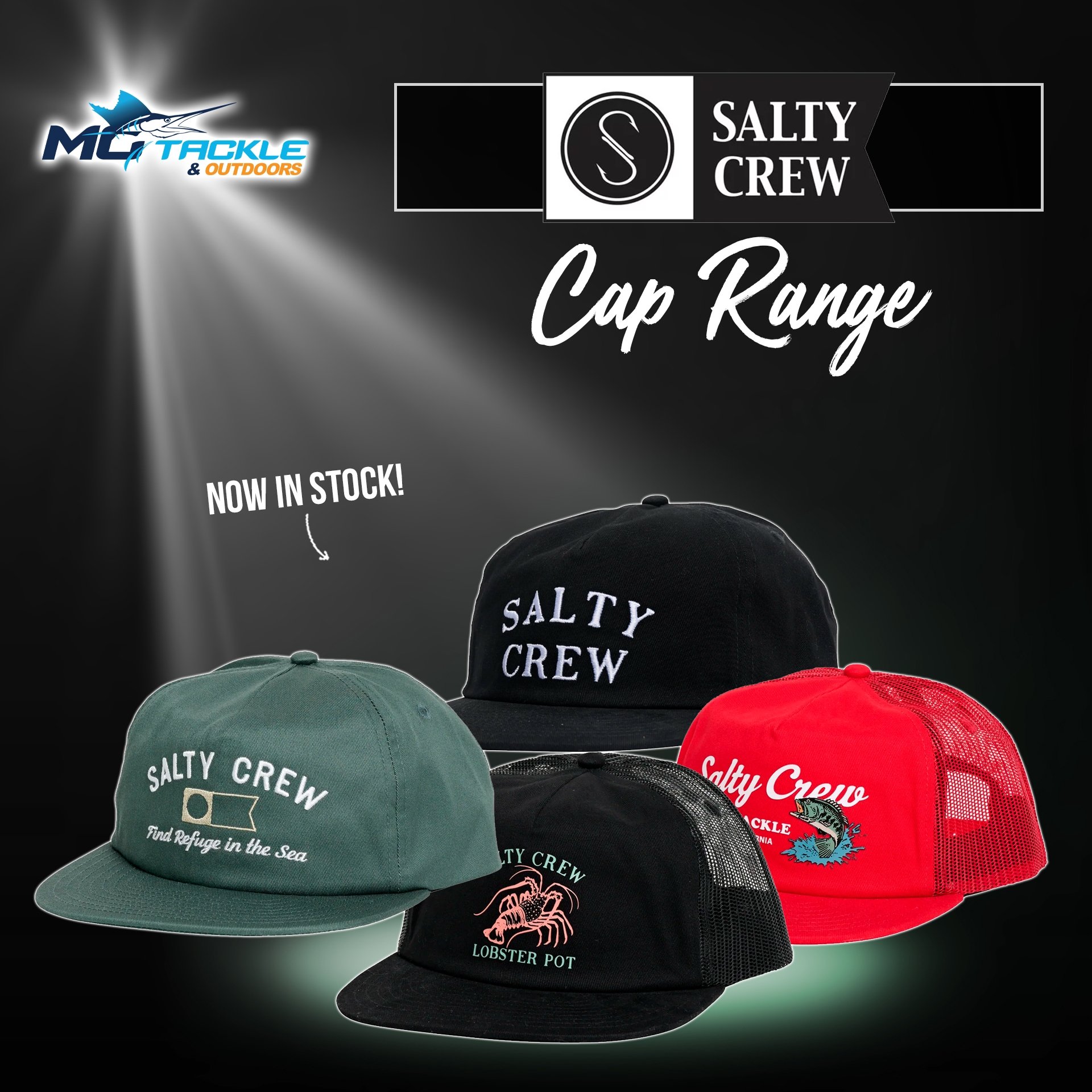 New - Salty Crew Caps