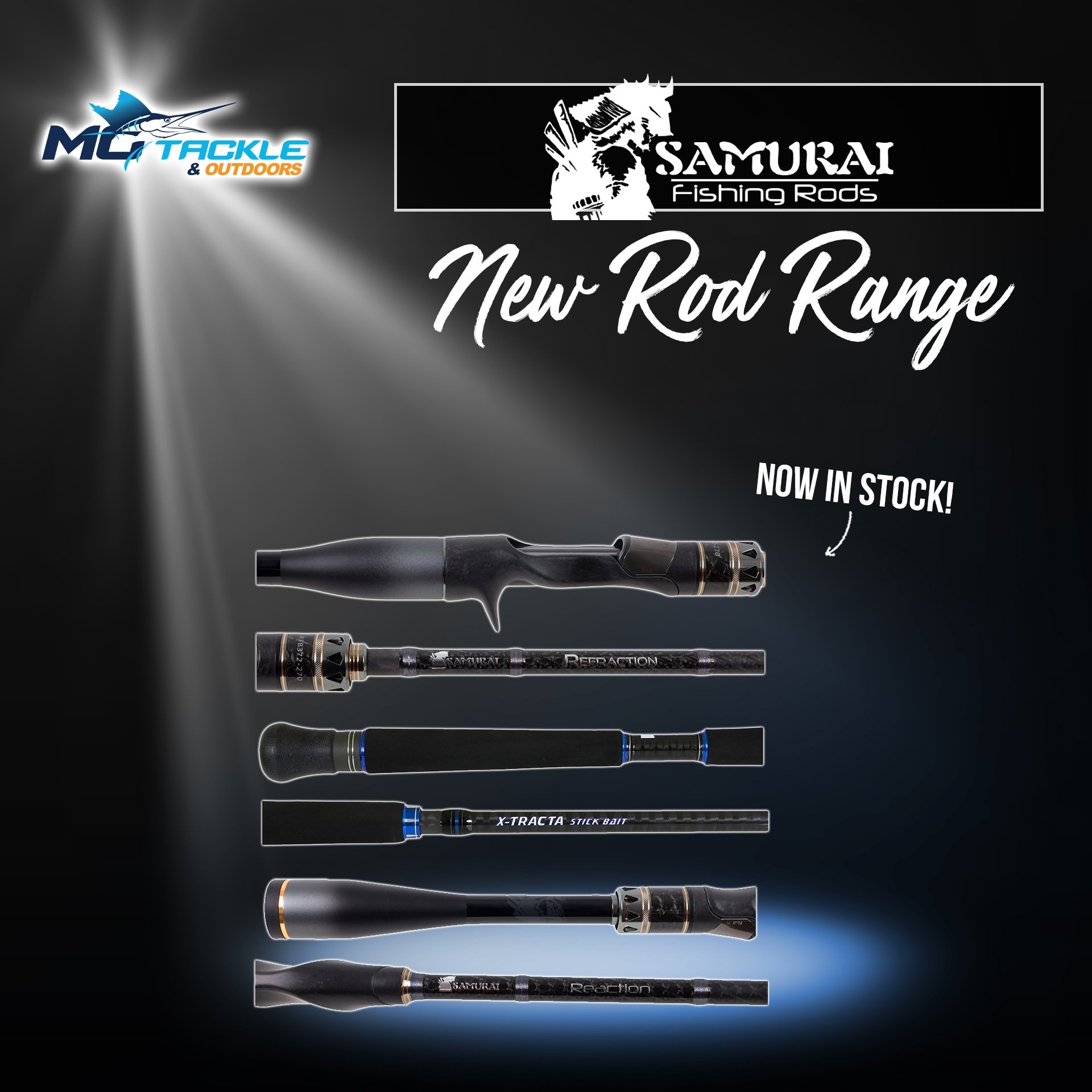 New - Samurai Rod Range