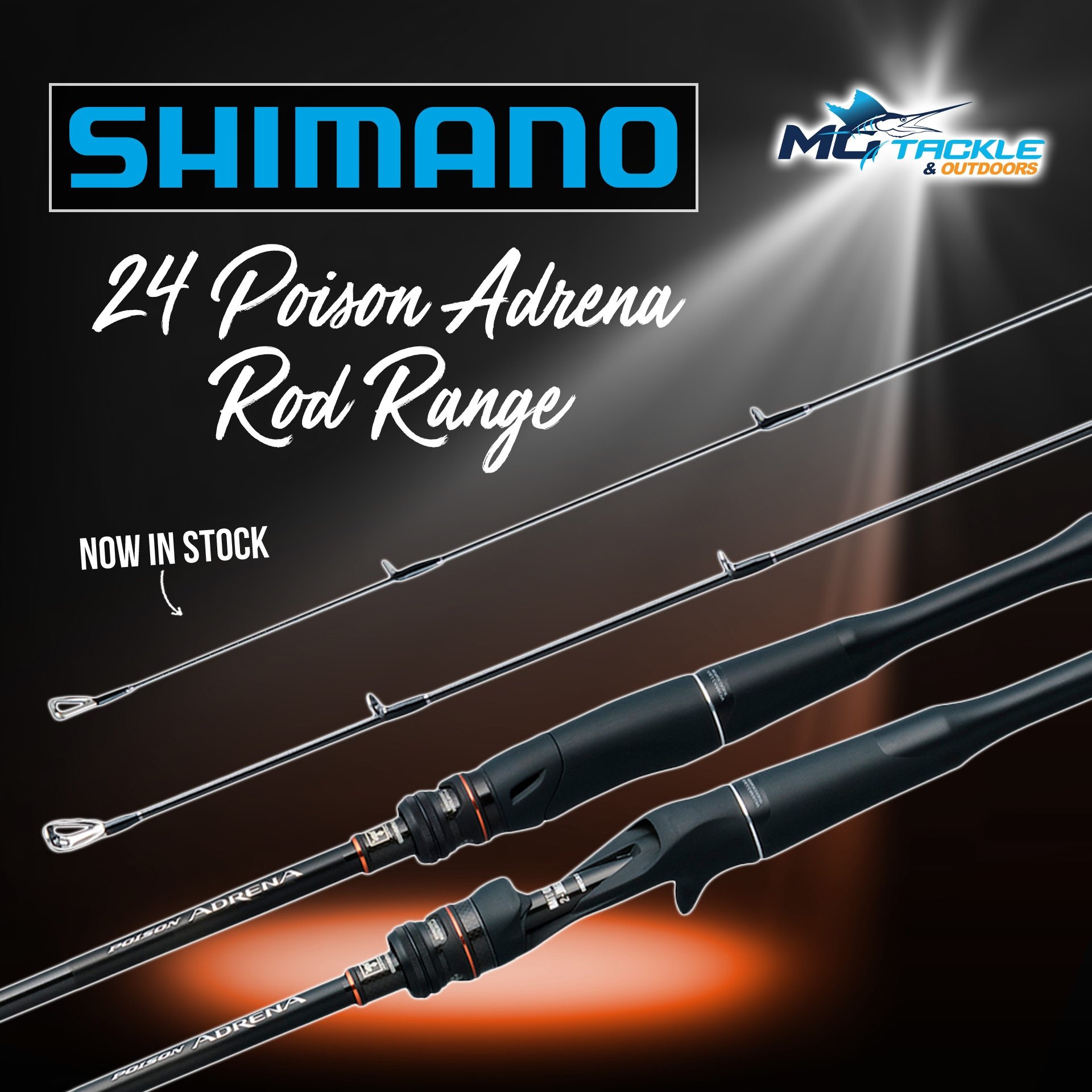 New - SHIMANO 24 POISON ADRENA ROD