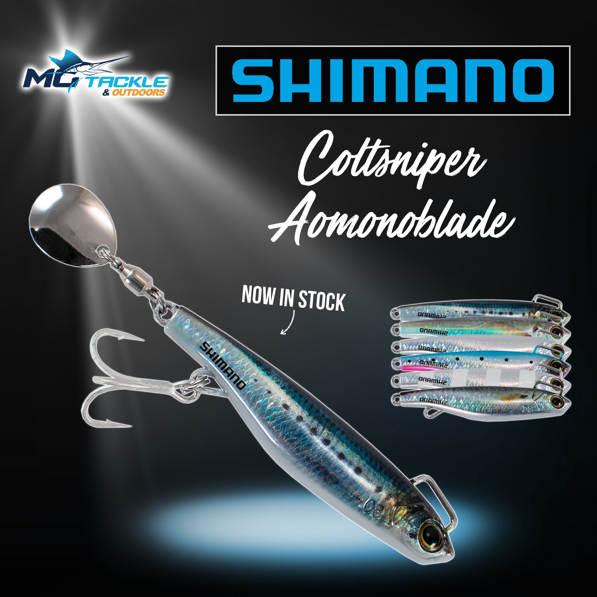 New - SHIMANO COLTSNIPER AOMONOBLADE LURE