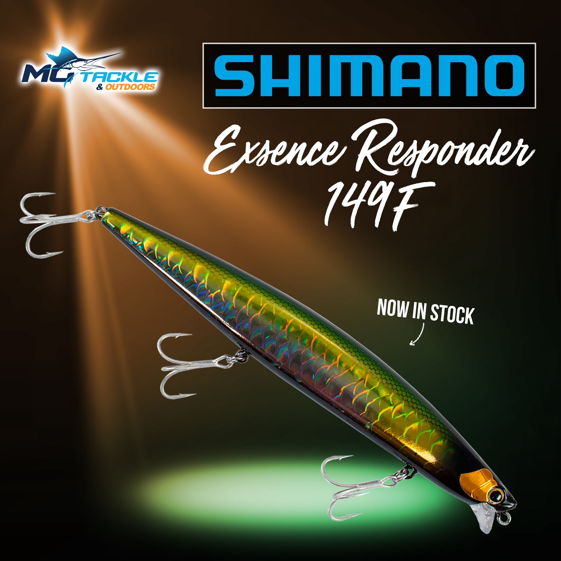 New - SHIMANO EXSENCE RESPONDER 149F LURE