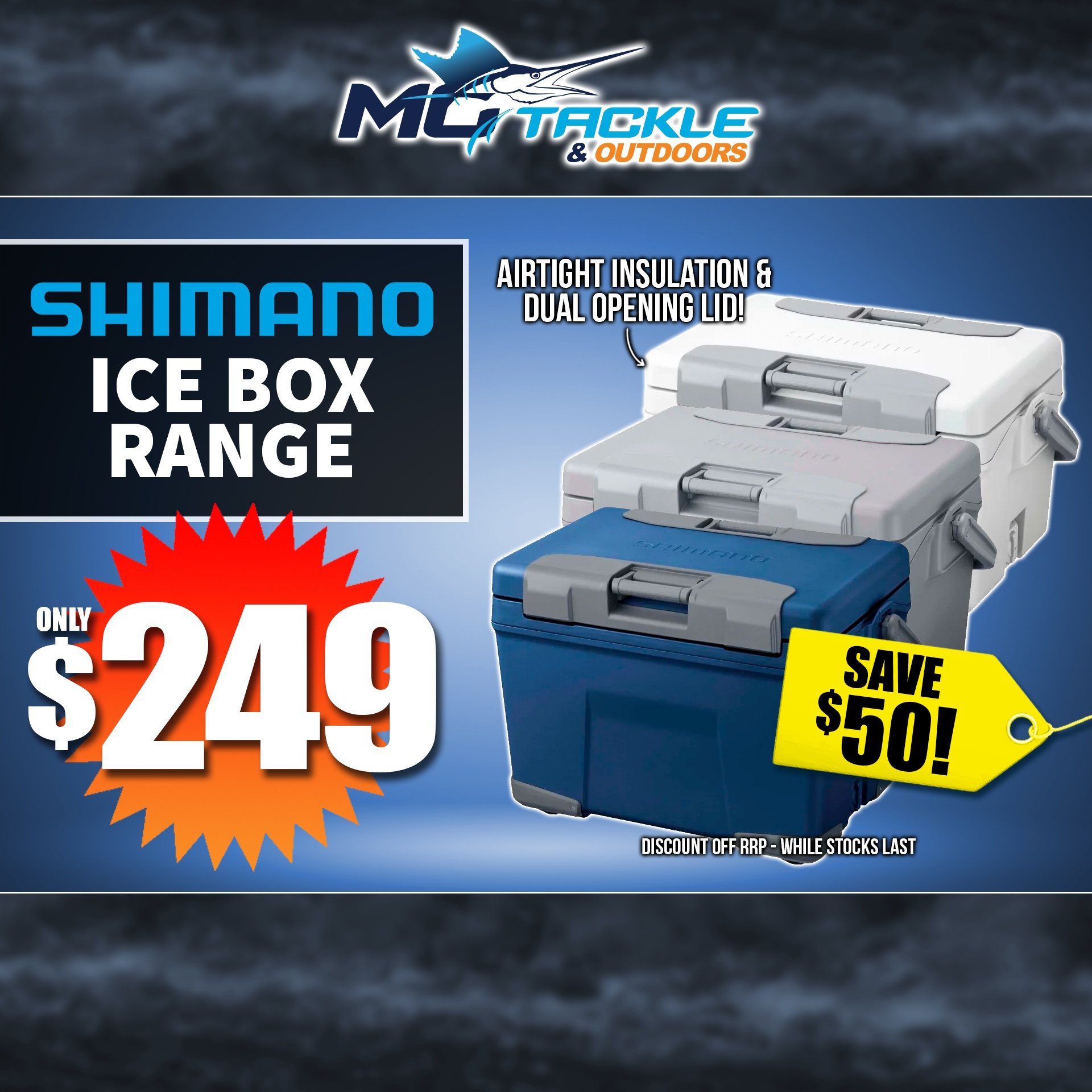 Shimano Ice Box only $249