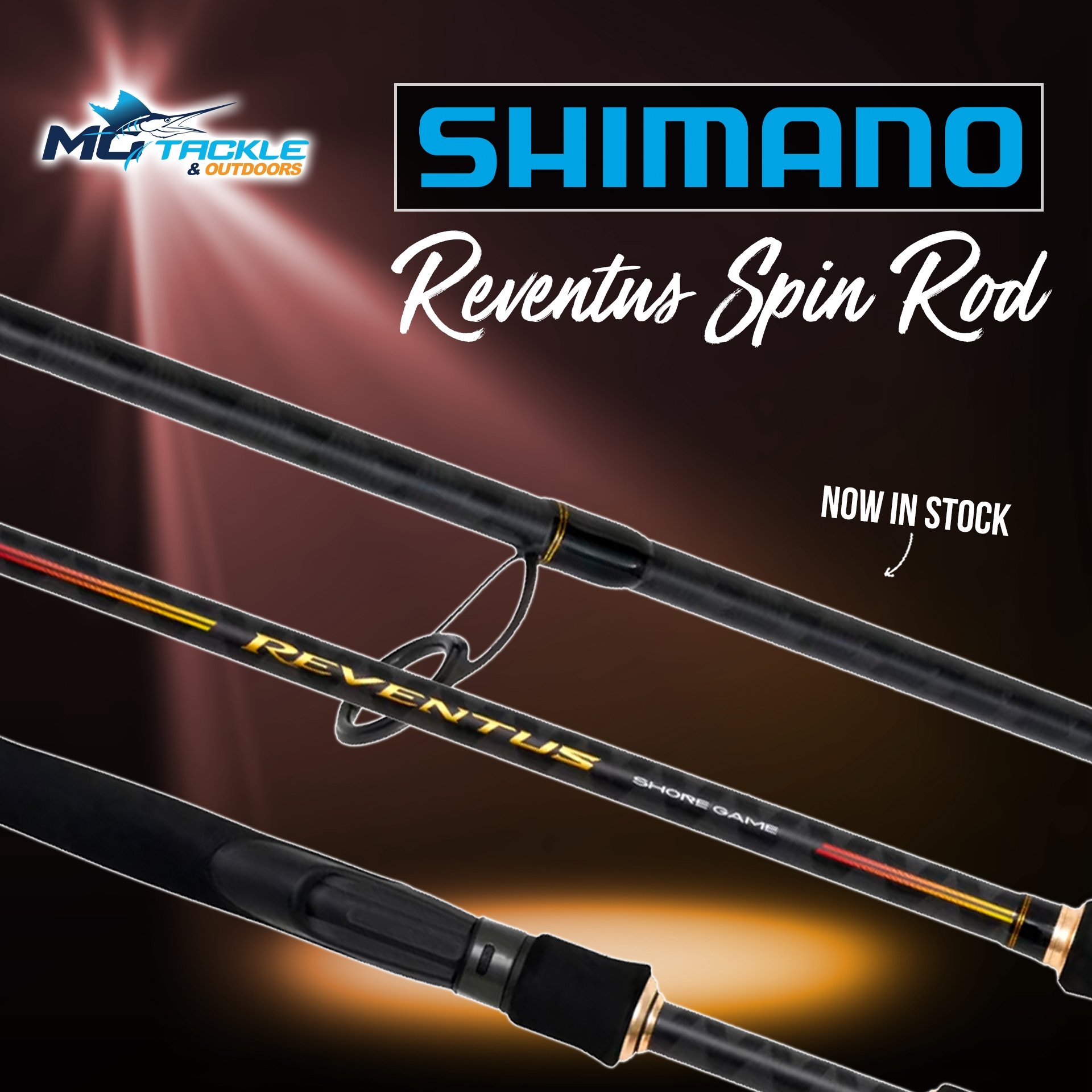 New - SHIMANO REVENTUS SPIN ROD