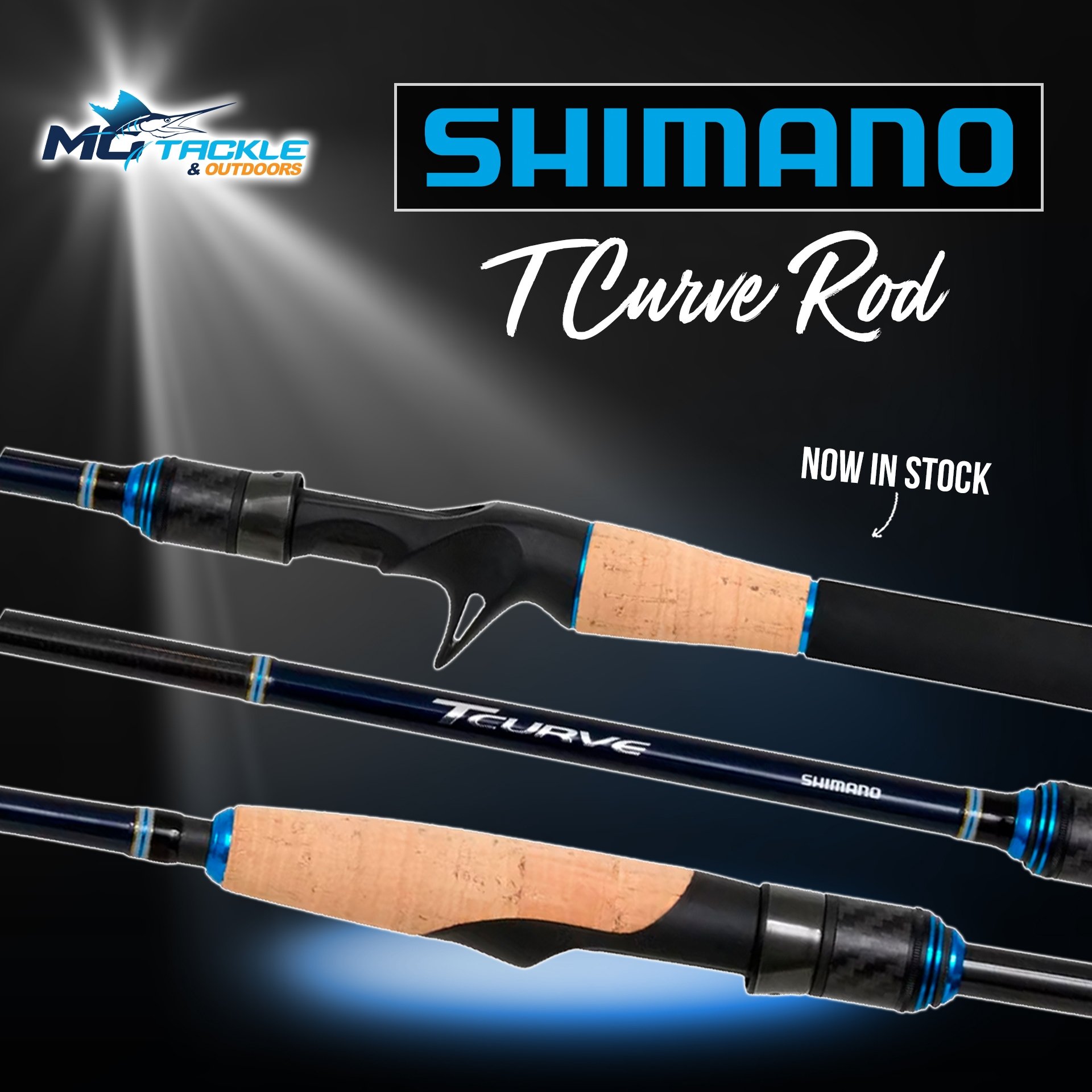 New - SHIMANO TCURVE ROD