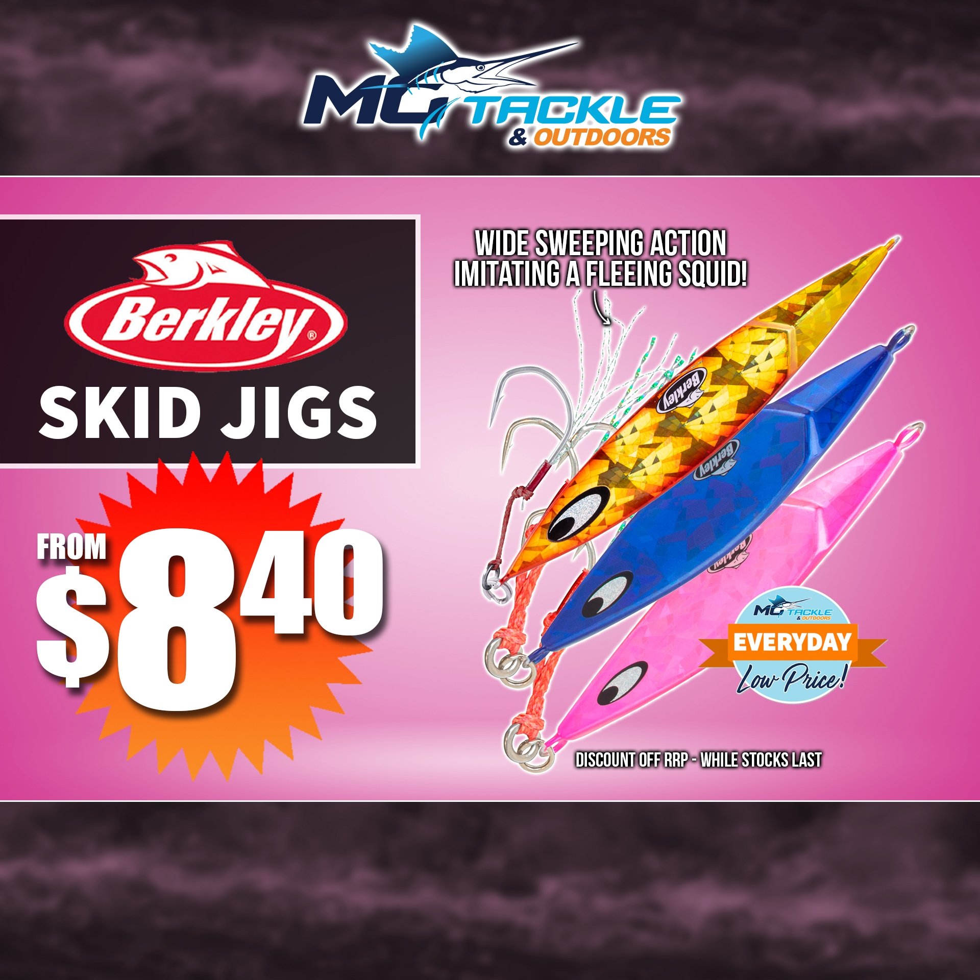 Berkley Skid Jigs from $8.40