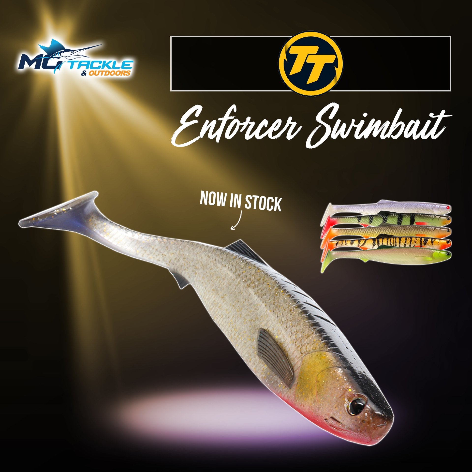 New - TT ENFORCER SWIMBAIT LURE