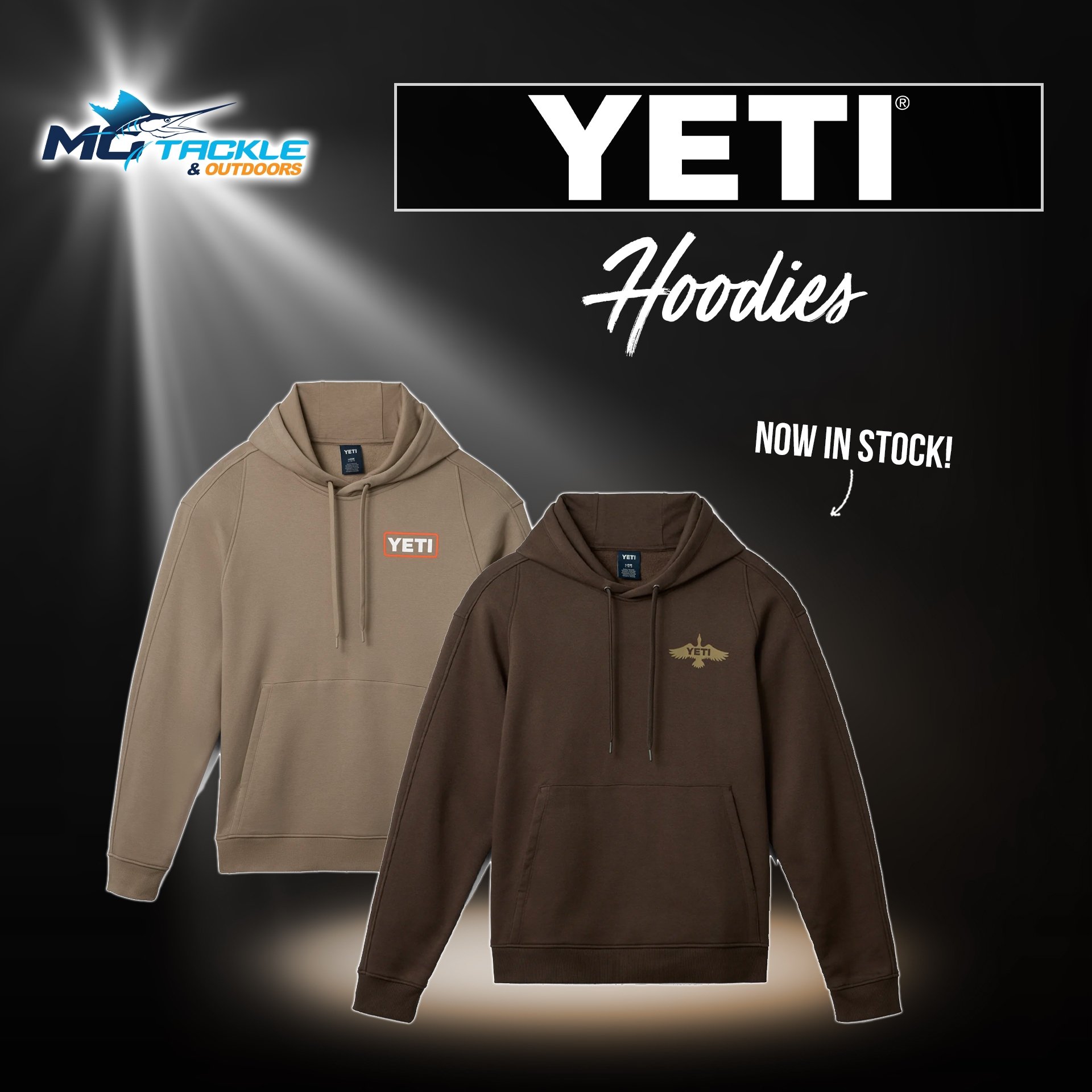 New - Yeti Hoodies