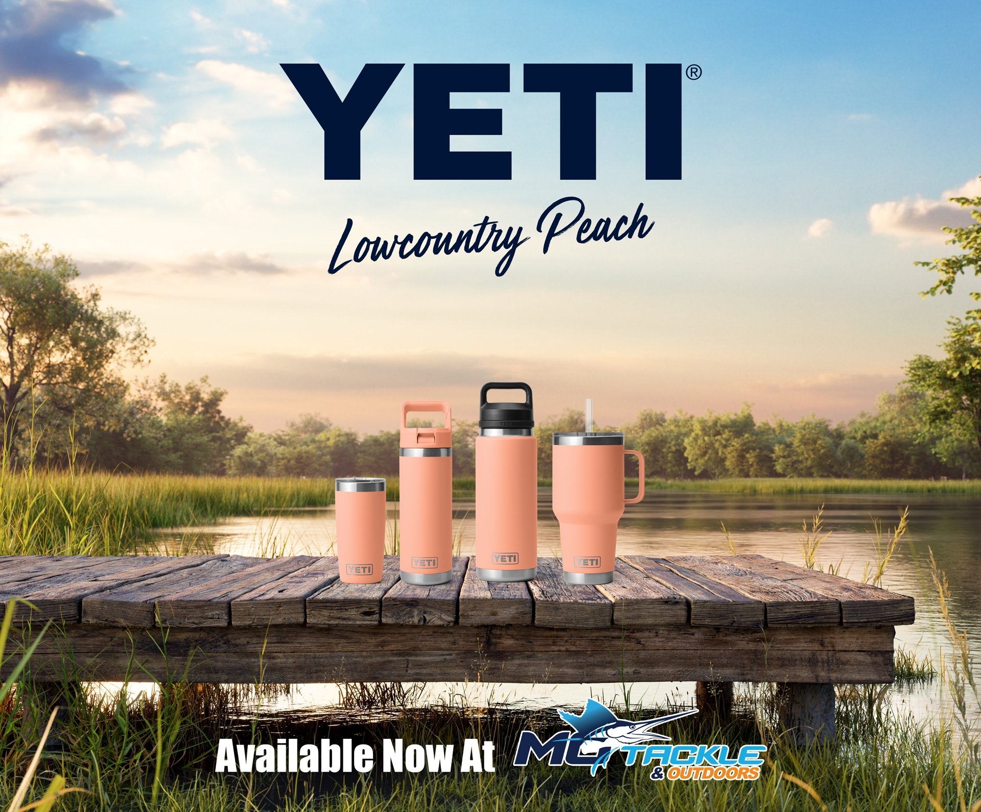 New - YETI Lowcountry Peach