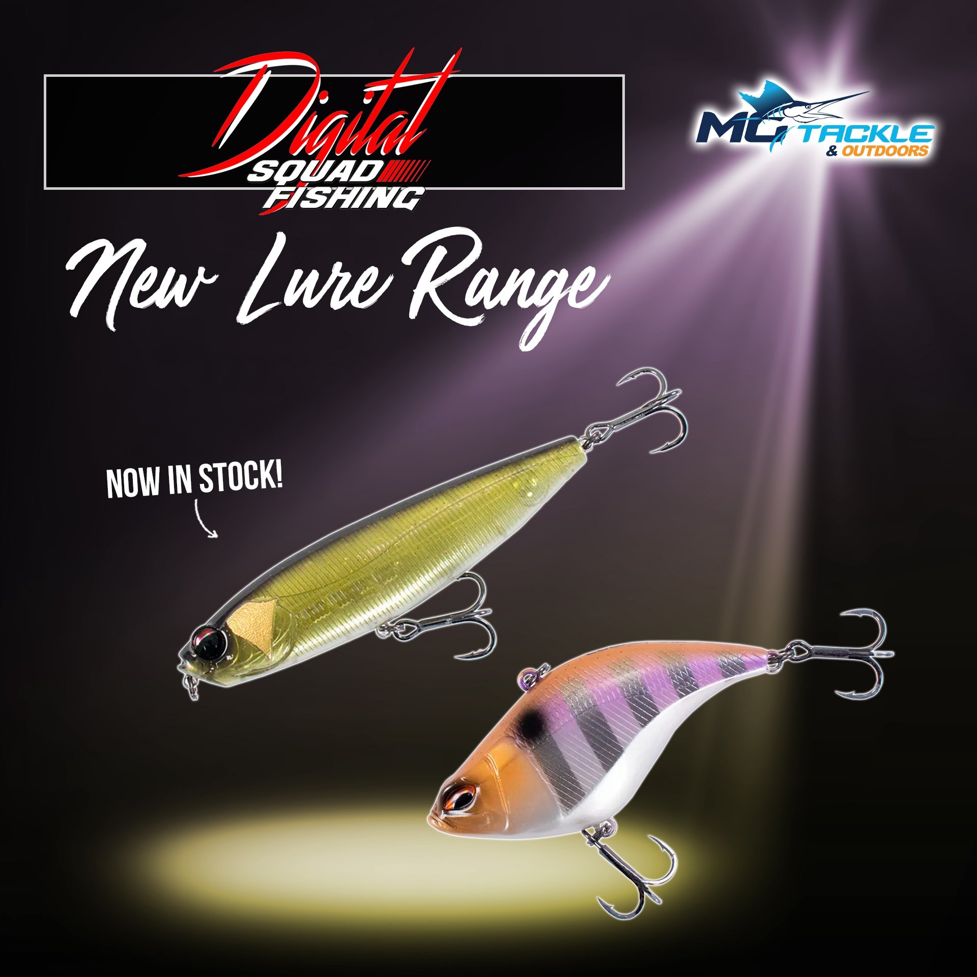 New - Digital Squad Lures