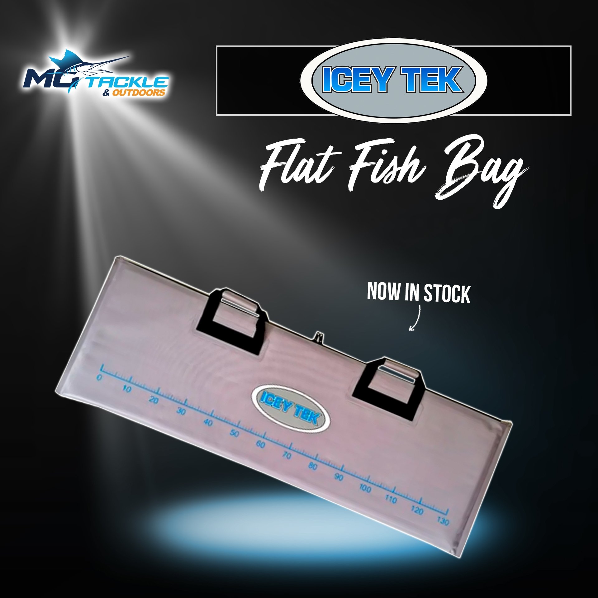 New - ICEY TEK TPU FLAT FISH BAG