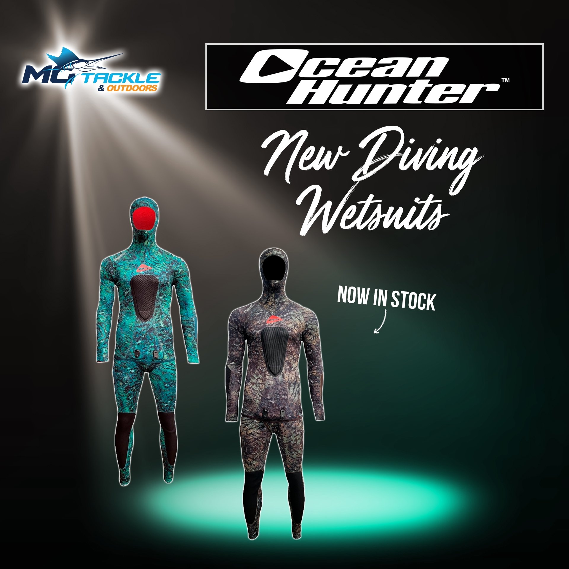 New - Ocean Hunter Diving Wetsuits